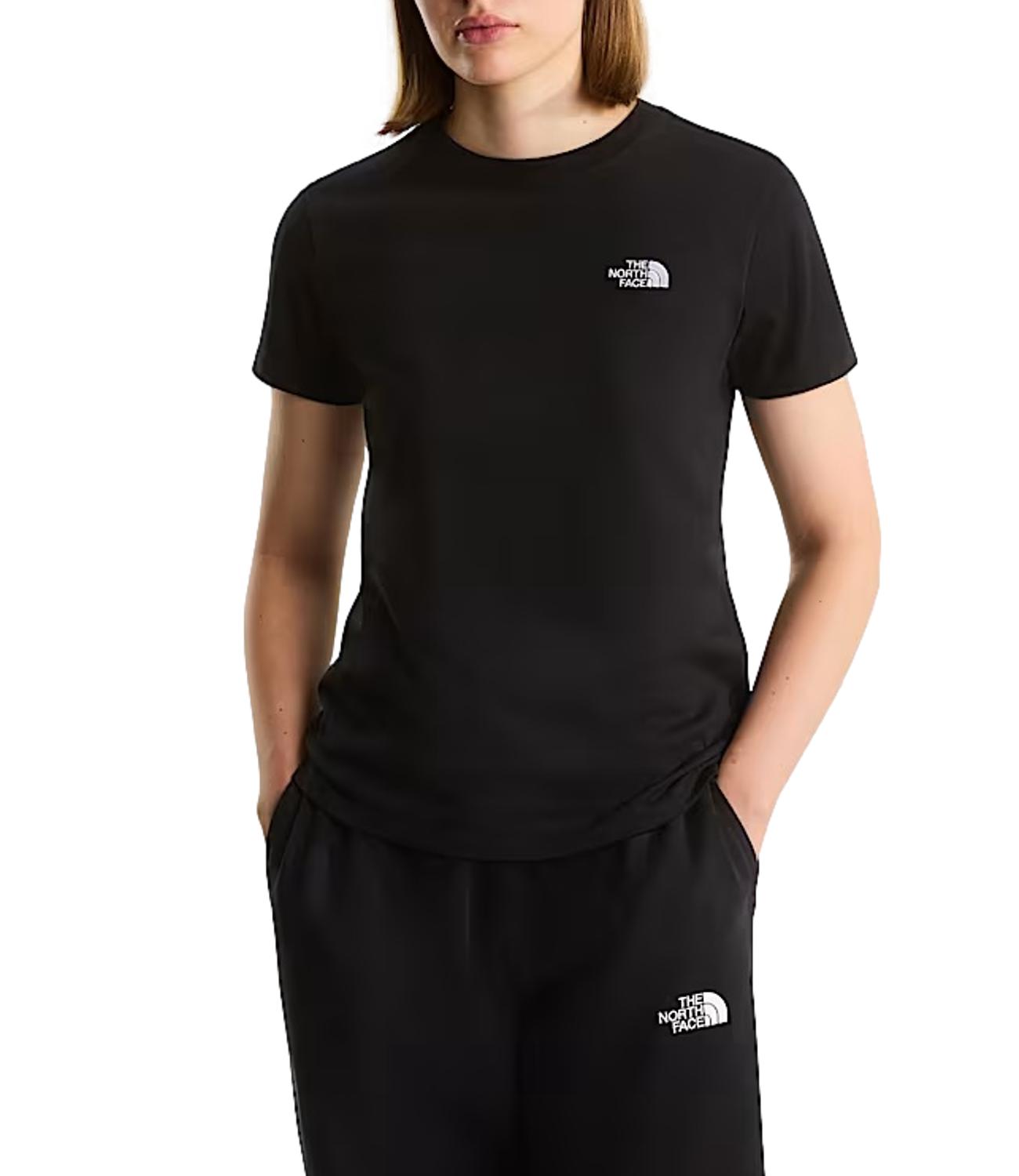 T-Shirt The North Face NF0A8FX7JK3 Donna - Tnf Black