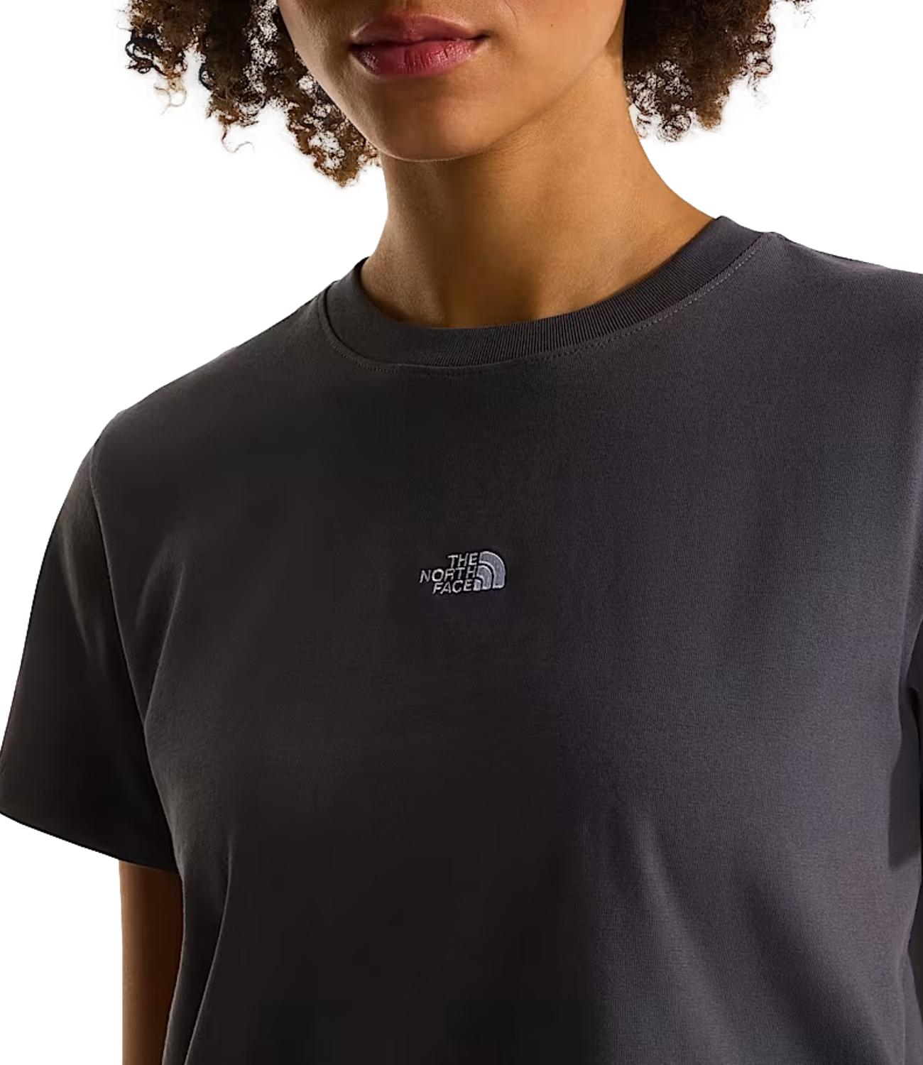 T-Shirt The North Face NF0A8GR1RHI Donna - Anthracite Grey
