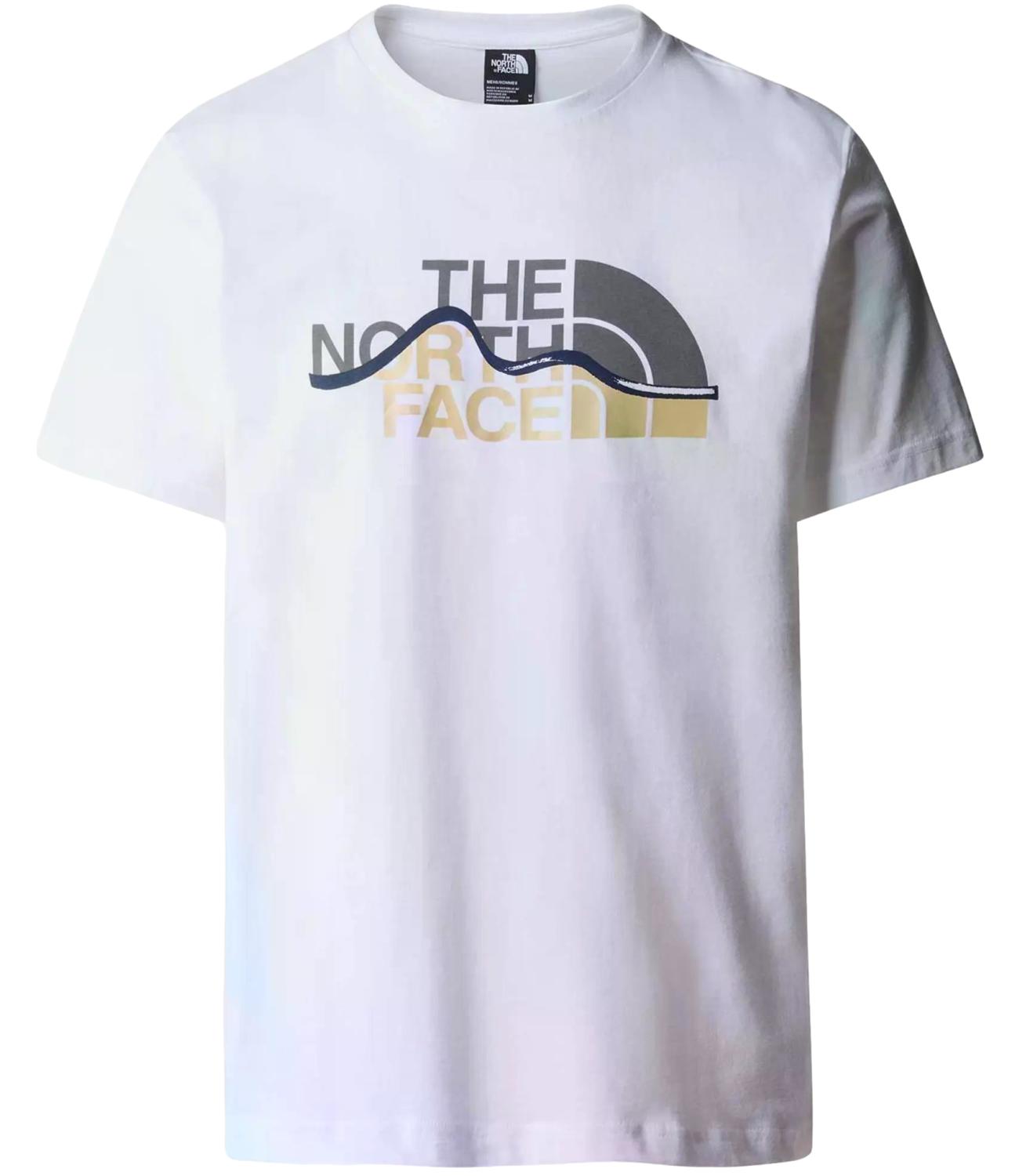 T-Shirt The North Face NF0A8GUX Uomo - Tnf White