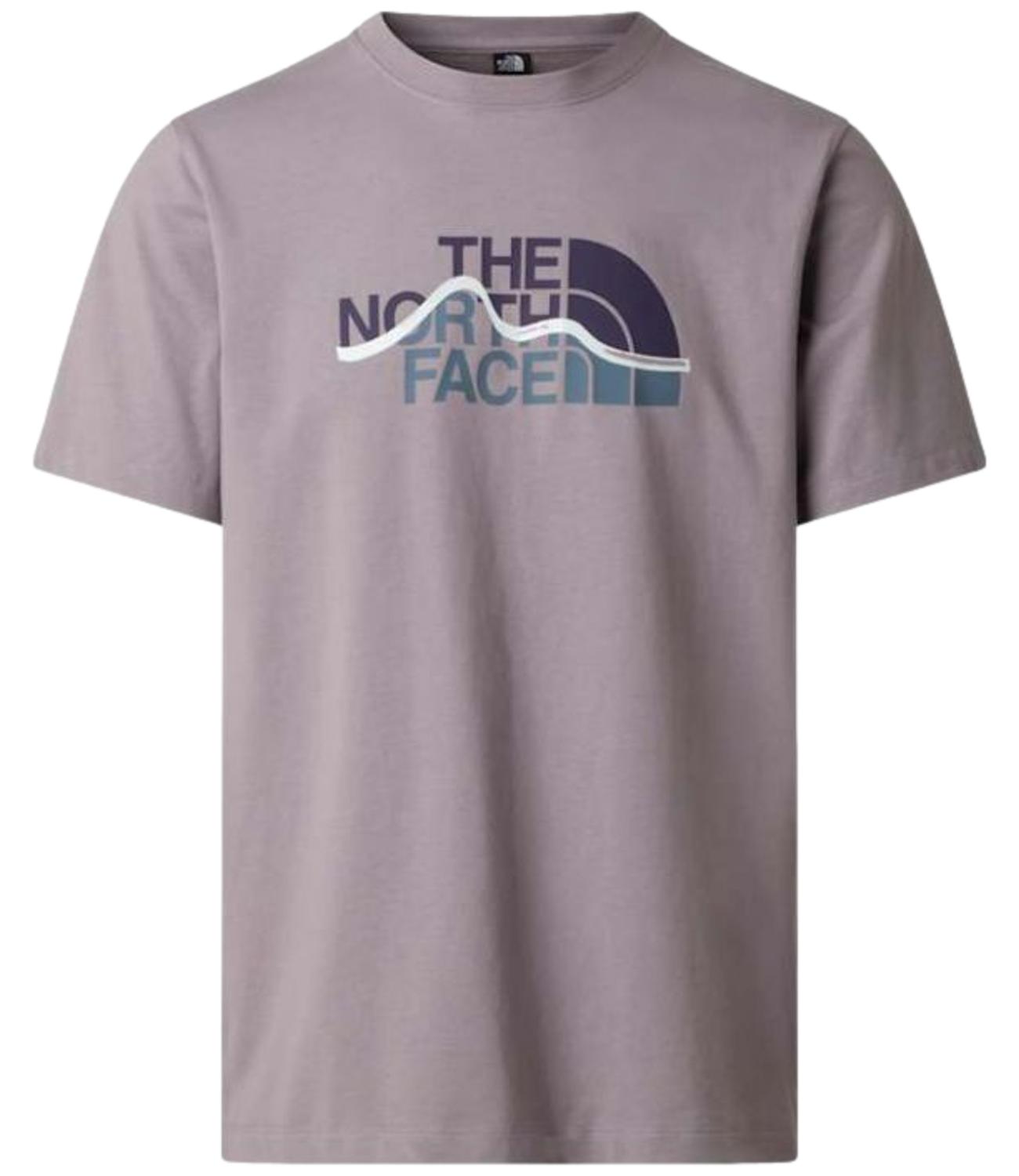T-Shirt The North Face NF0A8GUX Uomo - Transcendent Grey