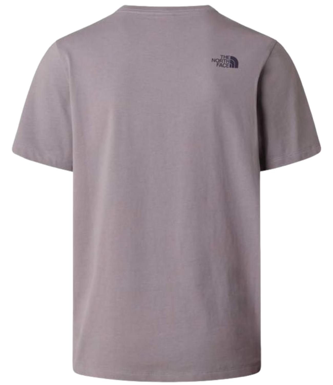 T-Shirt The North Face NF0A8GUX Uomo - Transcendent Grey