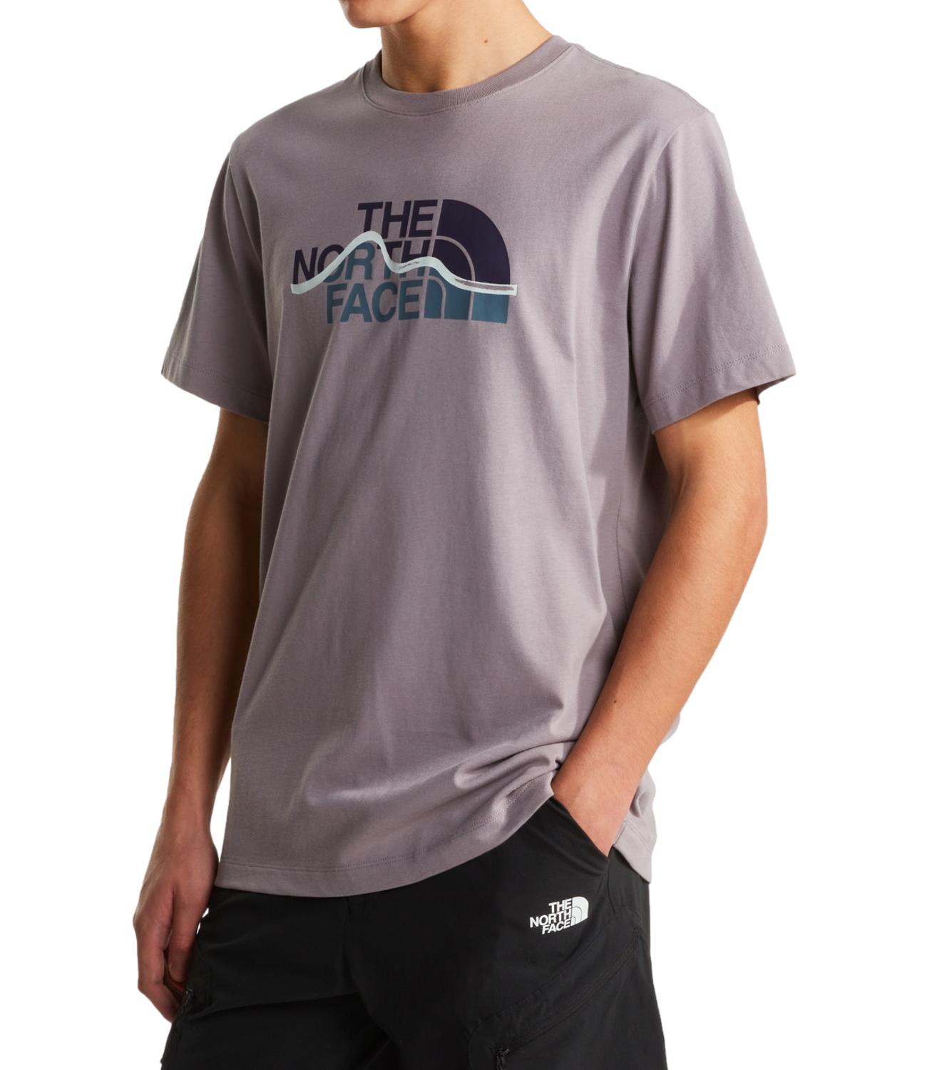 T-Shirt The North Face NF0A8GUX Uomo - Transcendent Grey