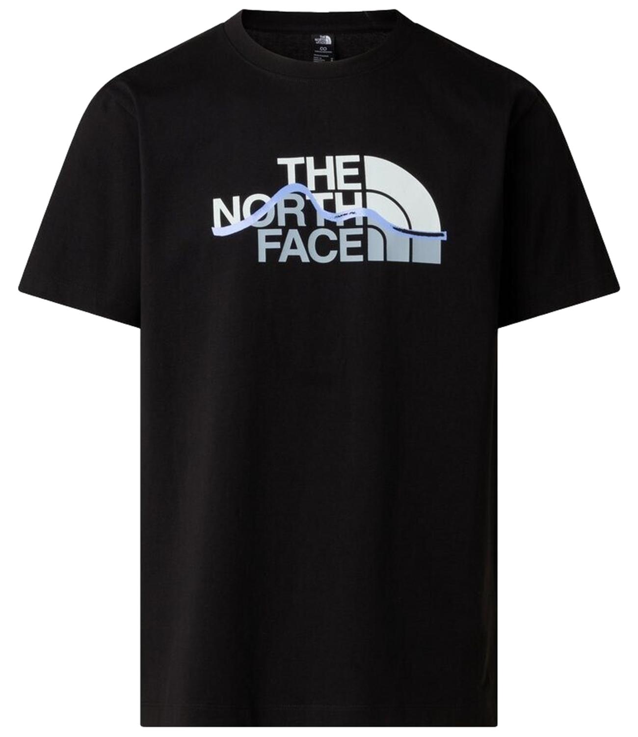 T-Shirt The North Face NF0A8GUX Uomo - Tnf Black