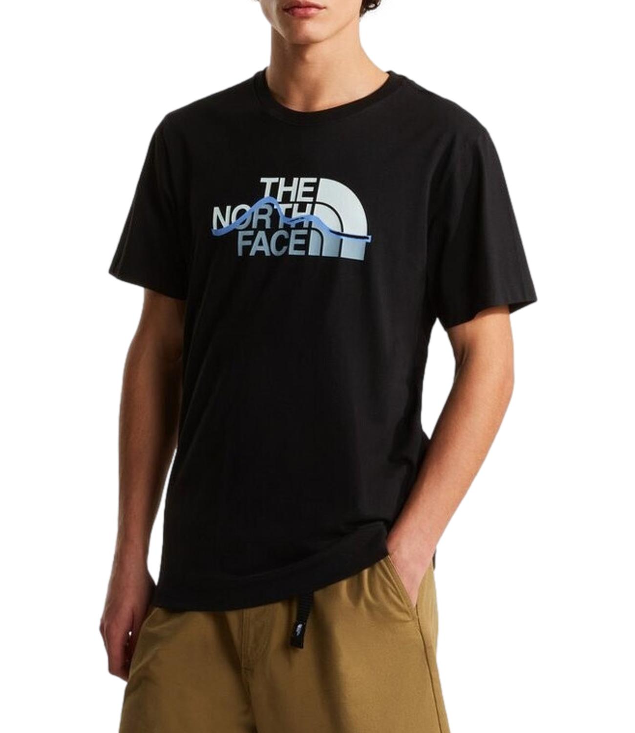 T-Shirt The North Face NF0A8GUX Uomo - Tnf Black