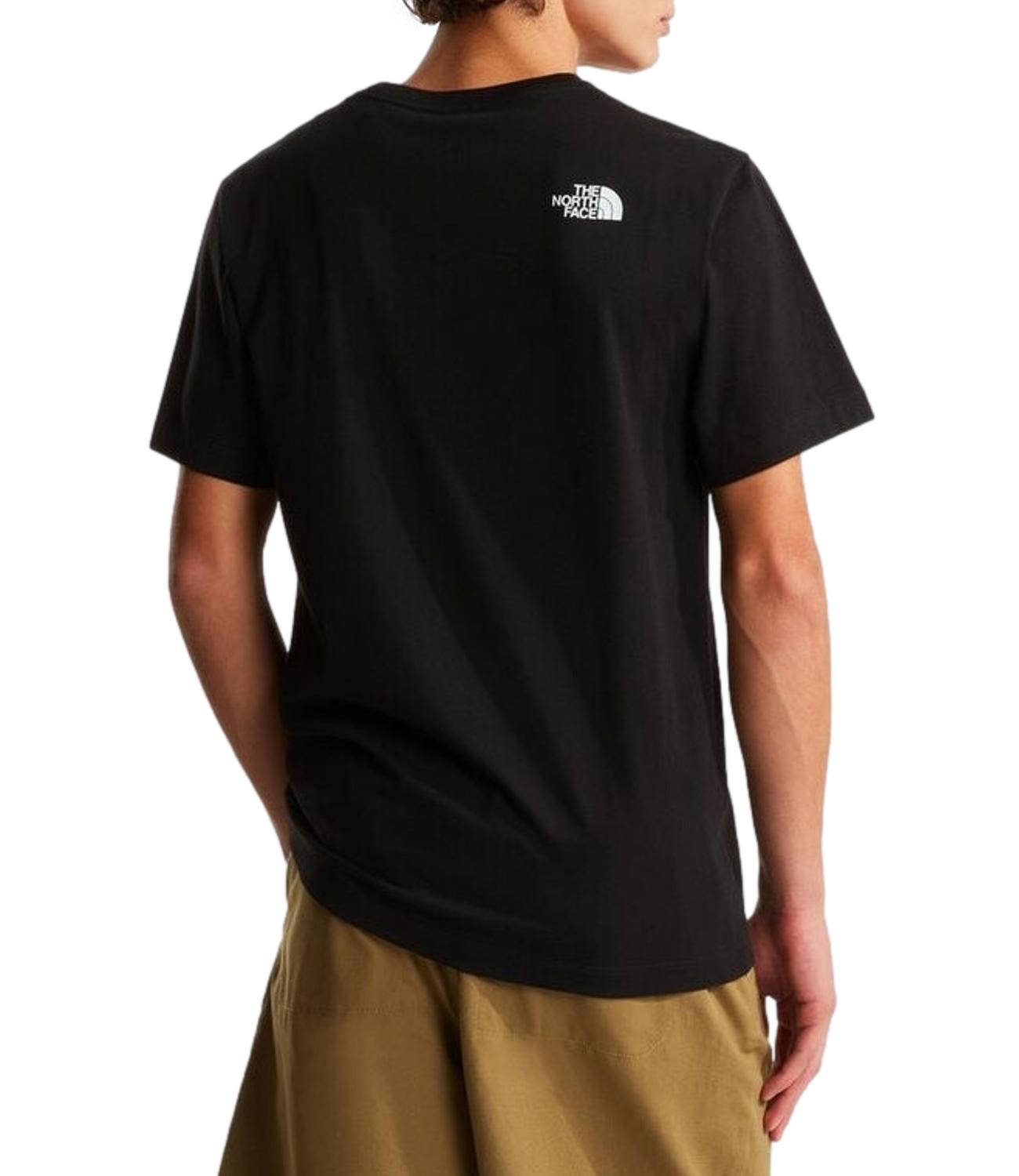 T-Shirt The North Face NF0A8GUX Uomo - Tnf Black