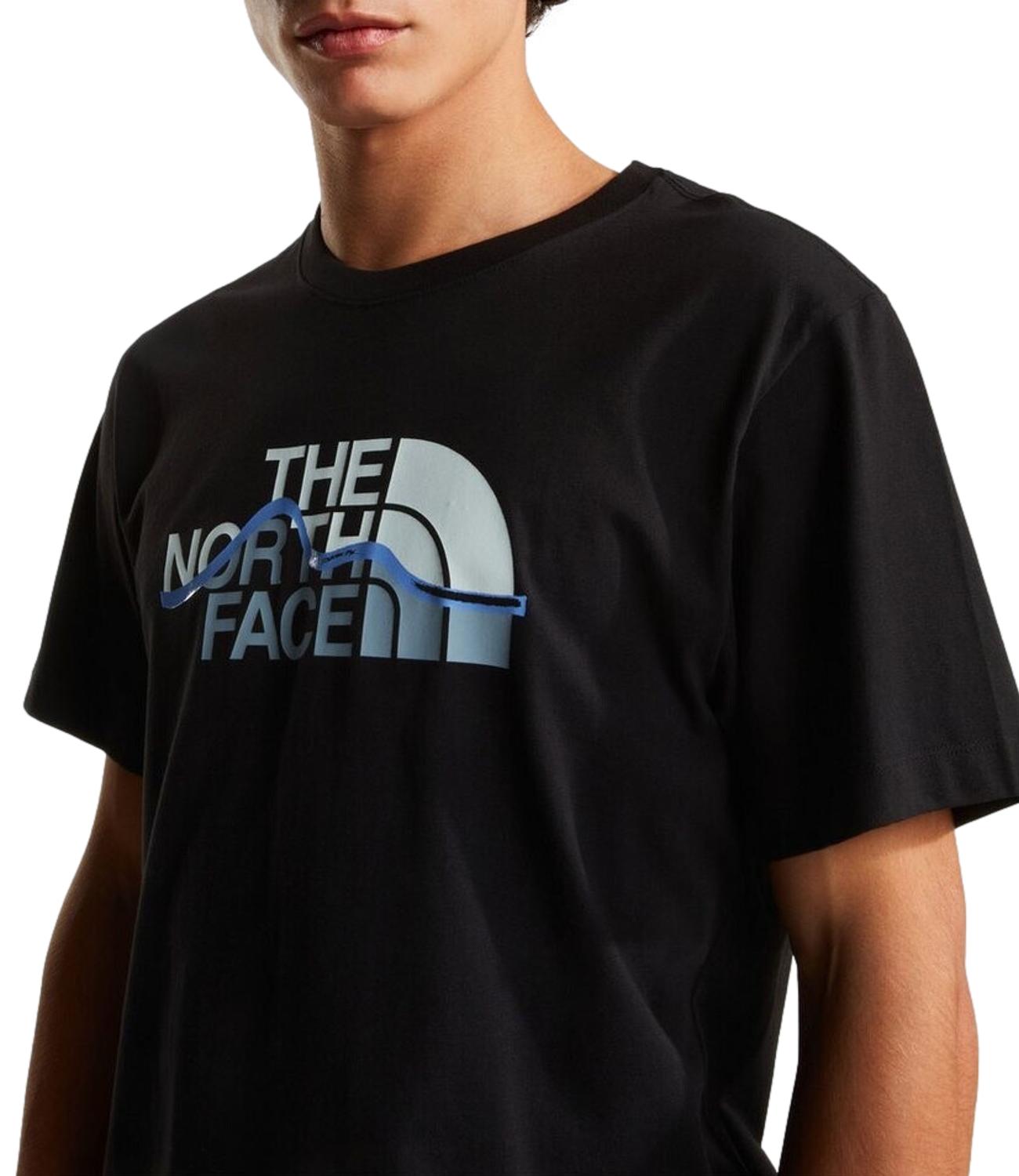 T-Shirt The North Face NF0A8GUX Uomo - Tnf Black