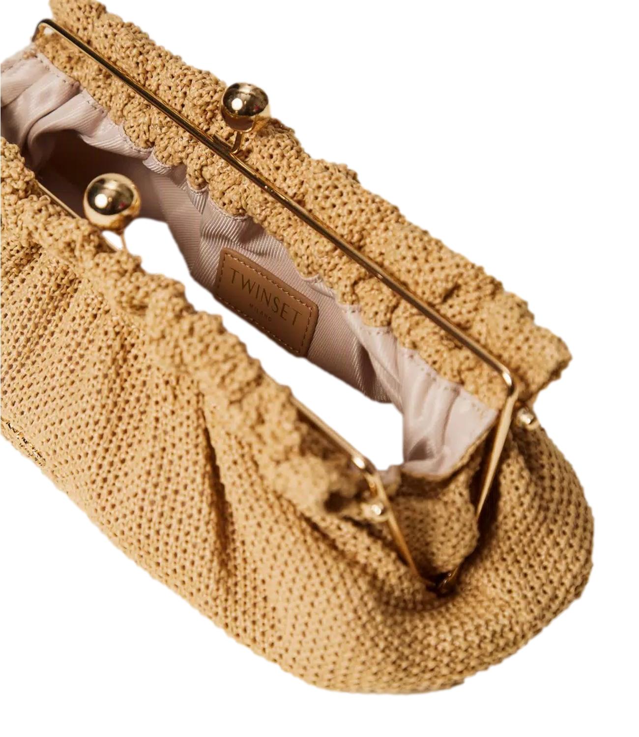 Pantalone beige cotone