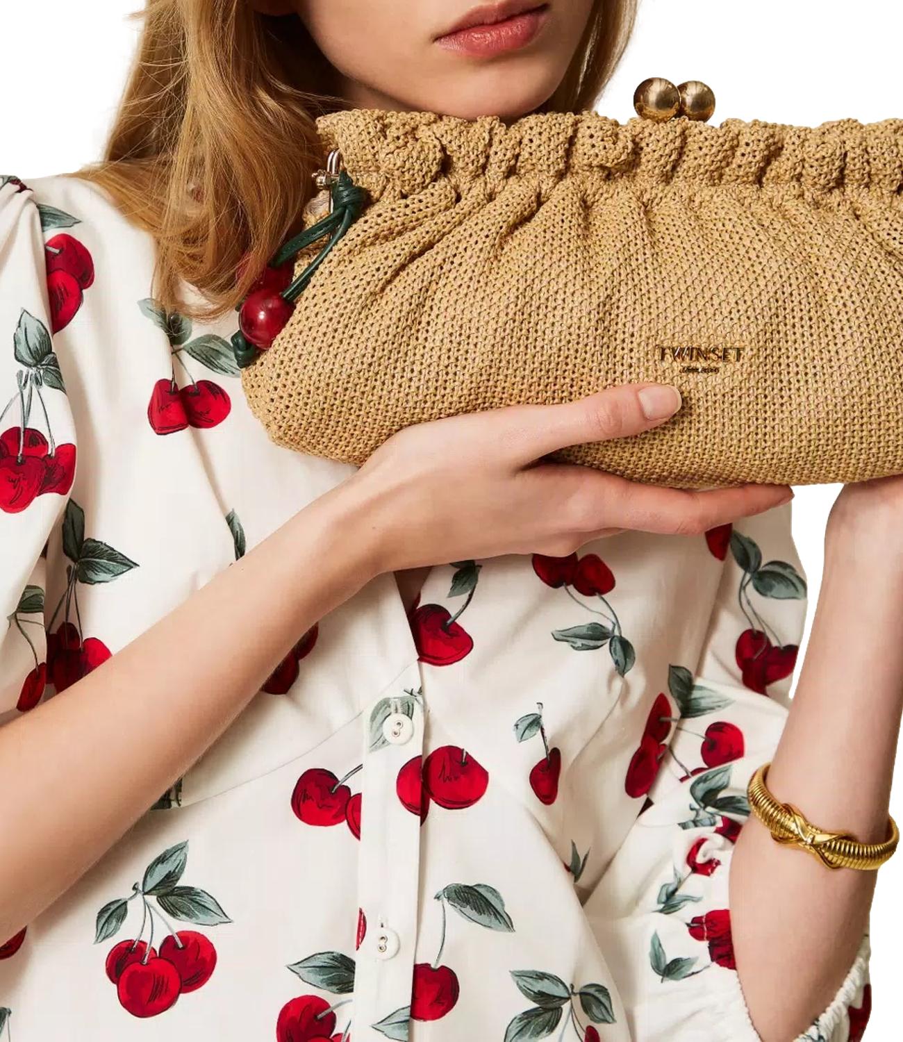 Pantalone beige cotone