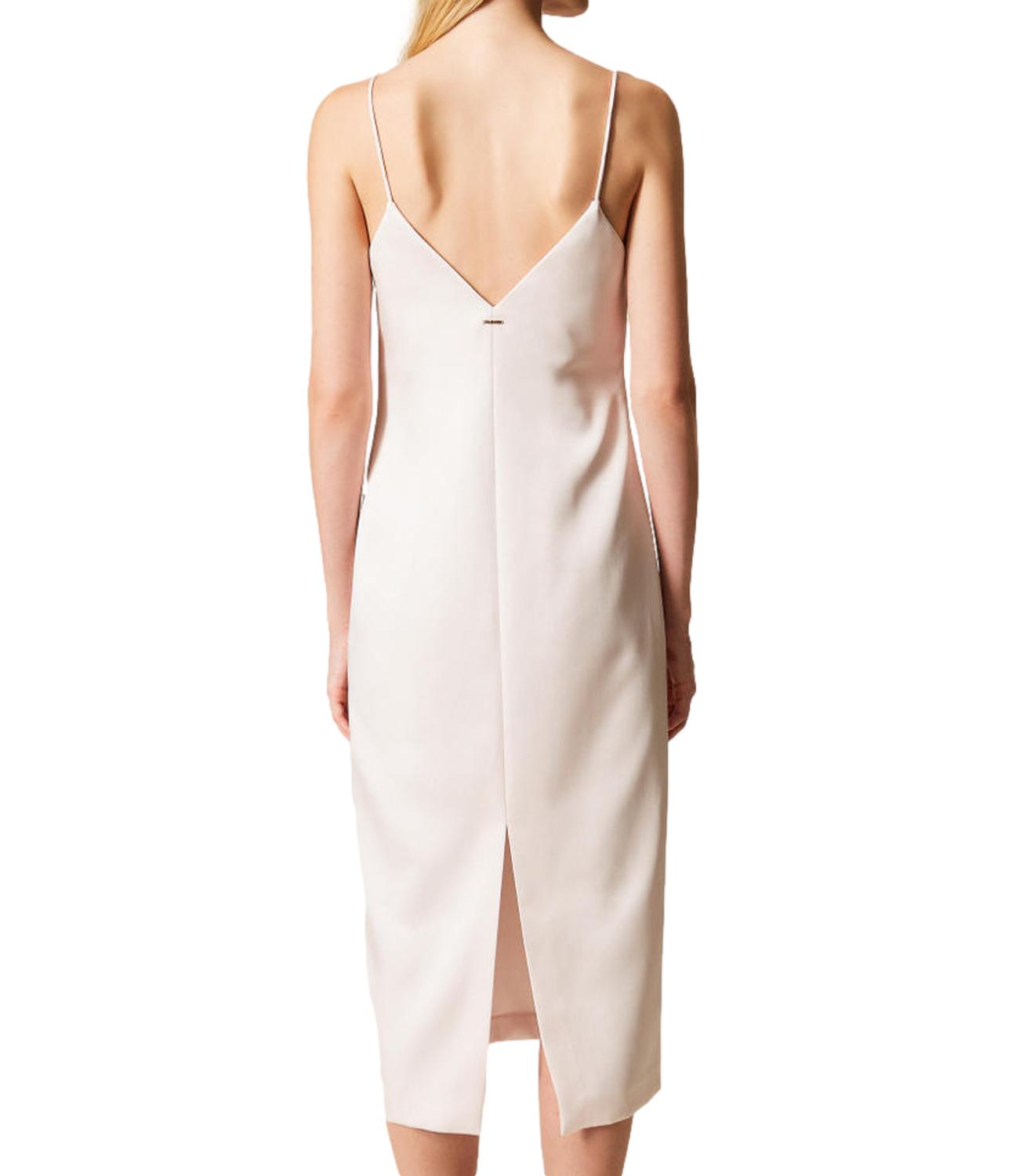 TWIN SET abito sabbia rosa donna