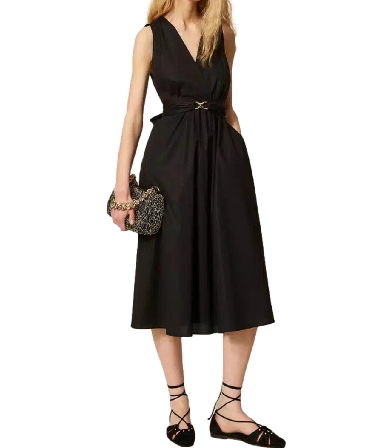 Twinset Abito Nero Donna