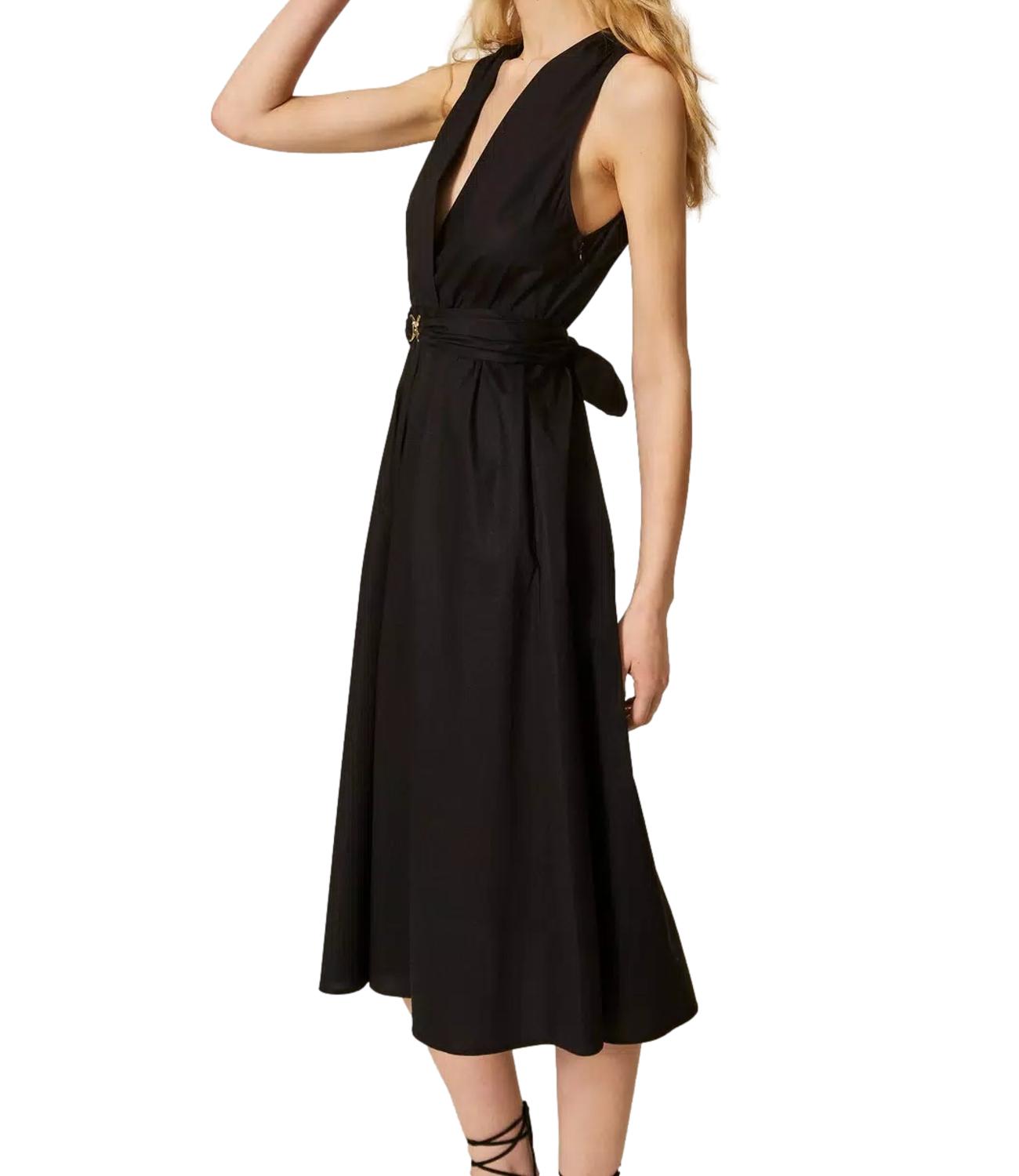 Twinset Abito Nero Donna