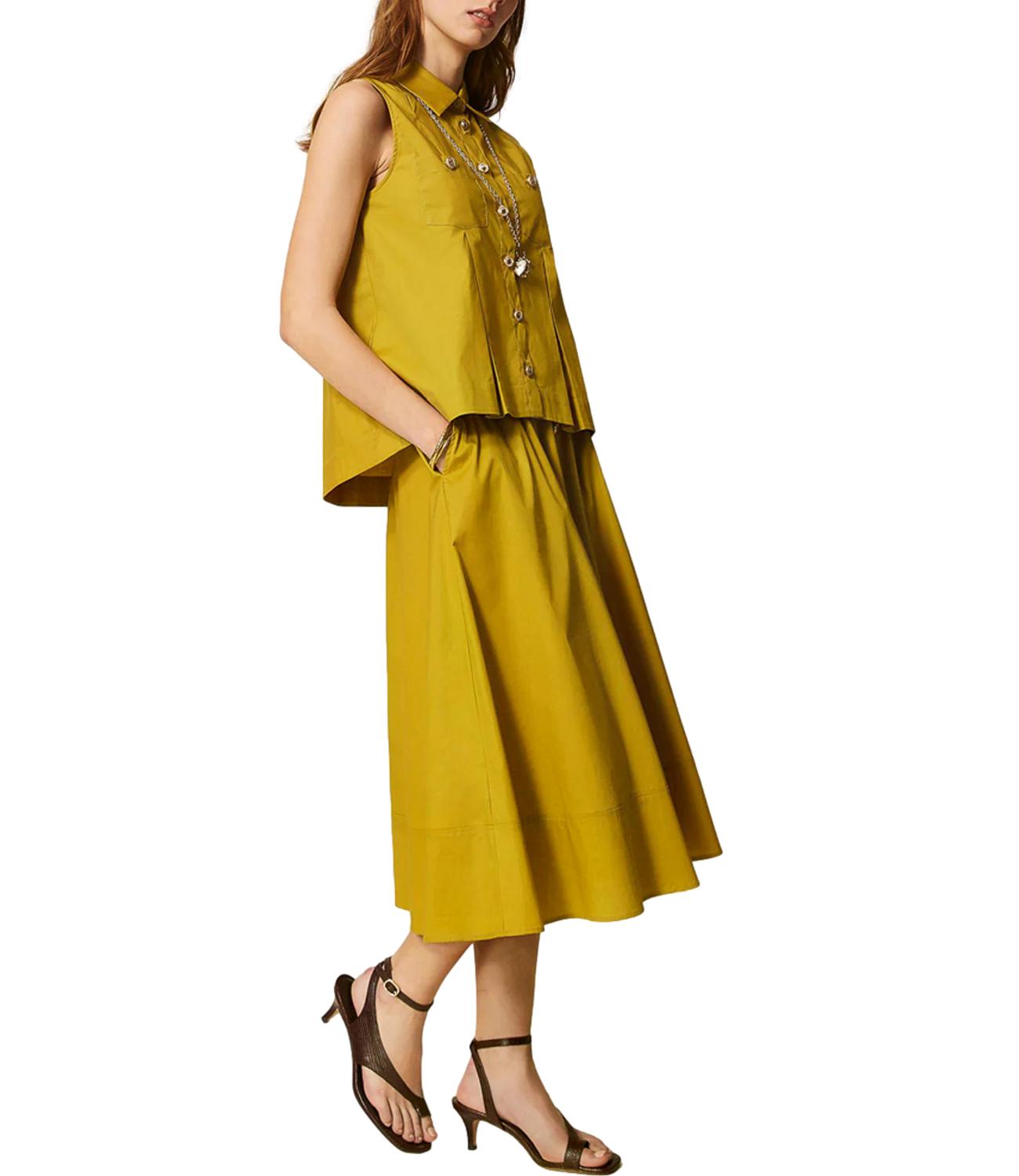 Gonna Twin Set 261TT2235 Donna - Verde Avocado Oil