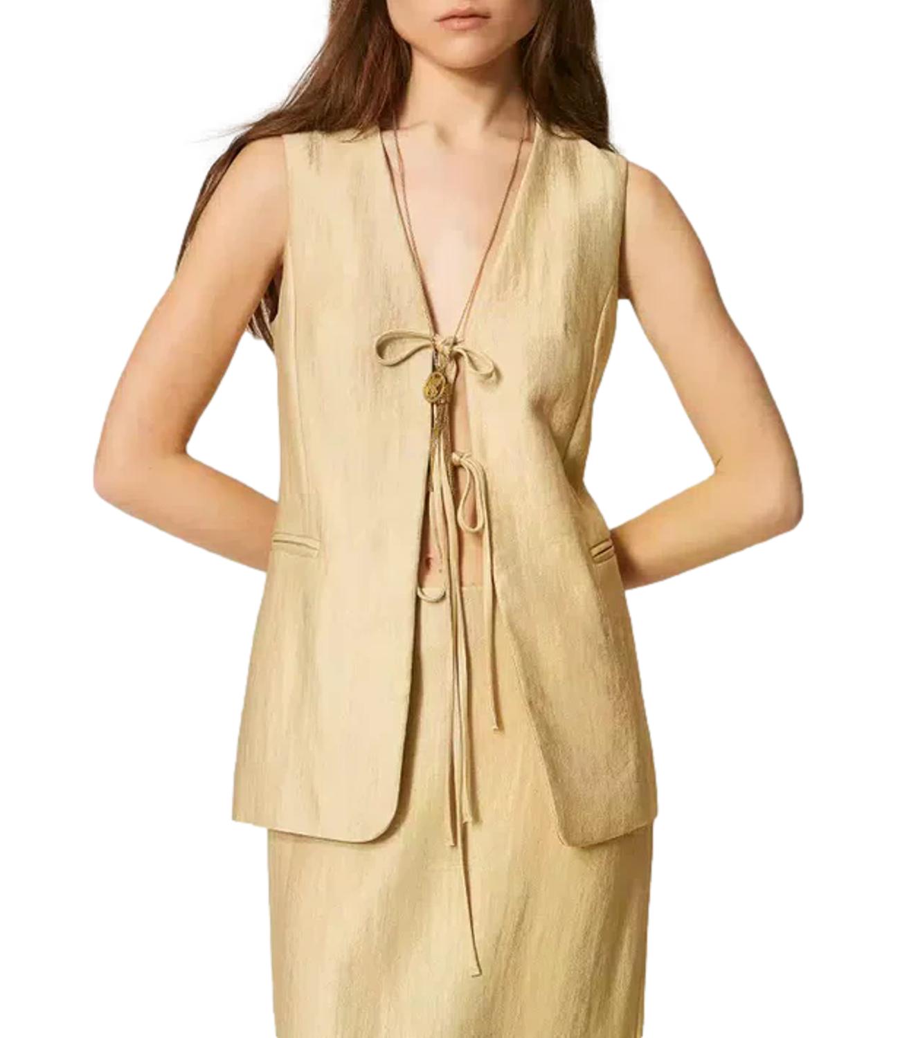Gilet Twin Set 261TT2532 Donna - Golden Beige