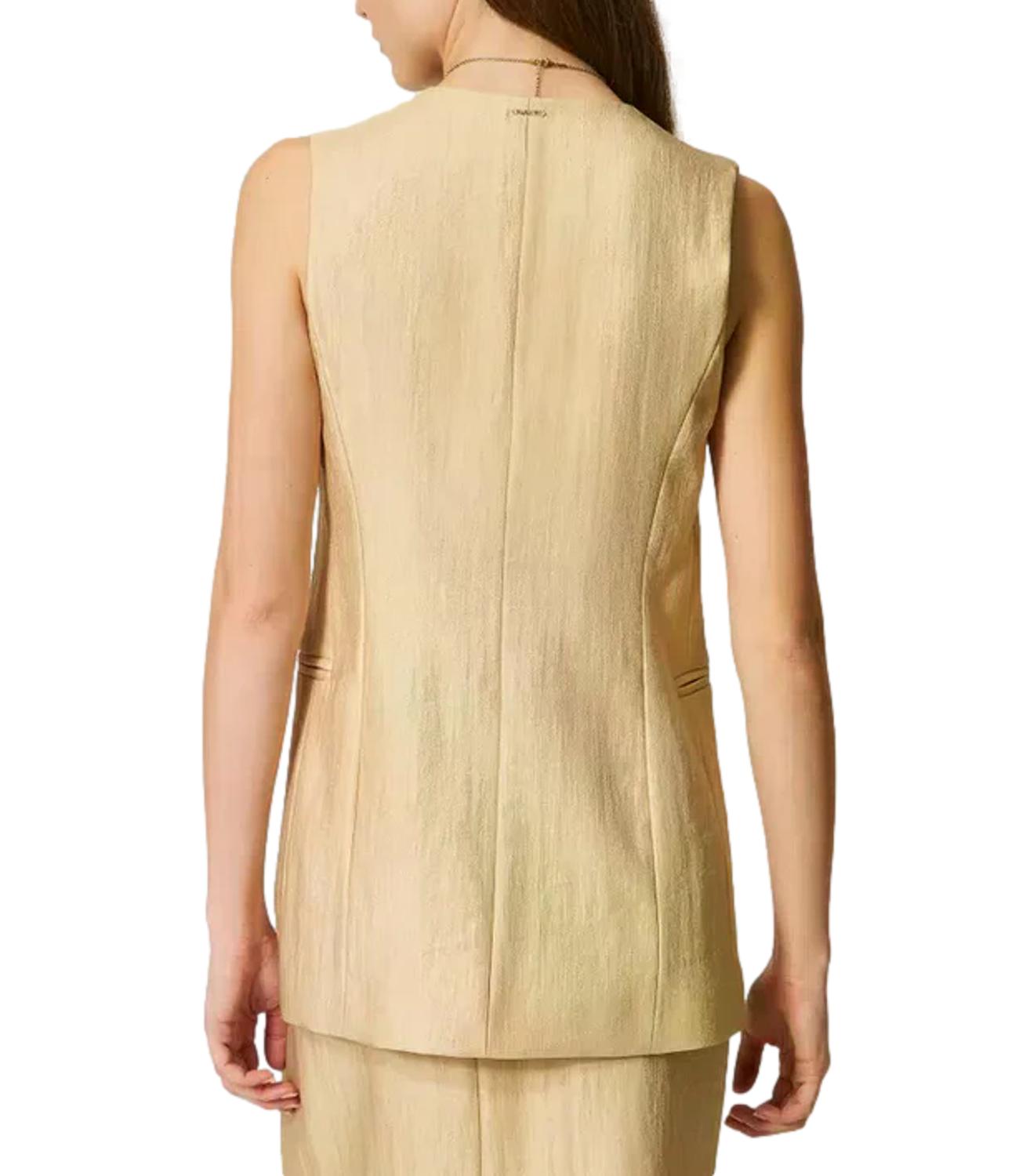 Gilet Twin Set 261TT2532 Donna - Golden Beige