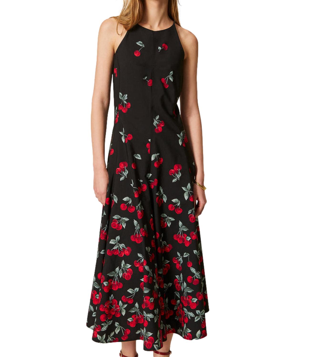 TWIN SET abito nero donna