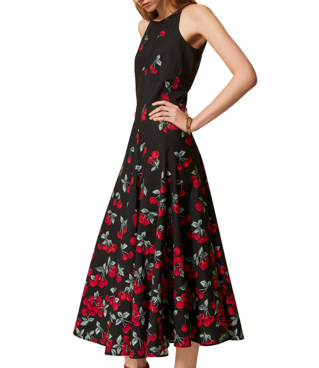 TWIN SET abito nero donna