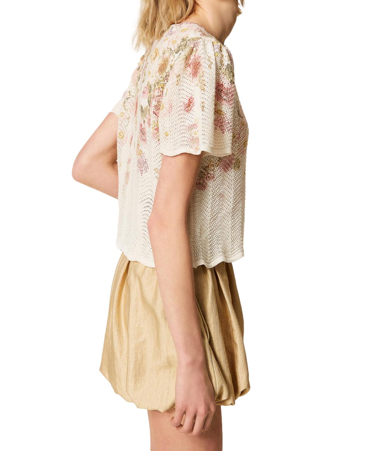 TWIN SET maglia floreale donna