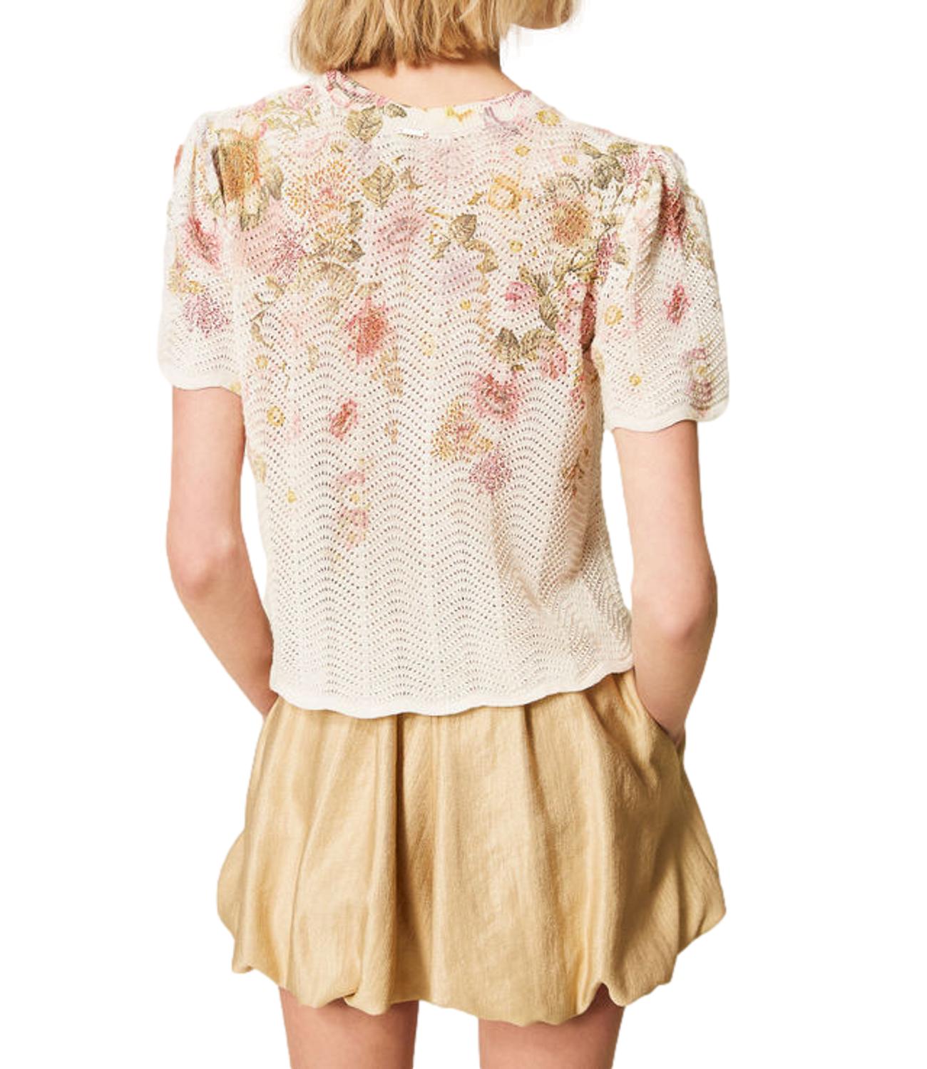 TWIN SET maglia floreale donna