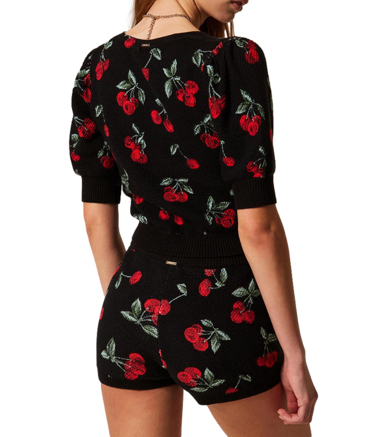 TWIN SET maglia nera donna