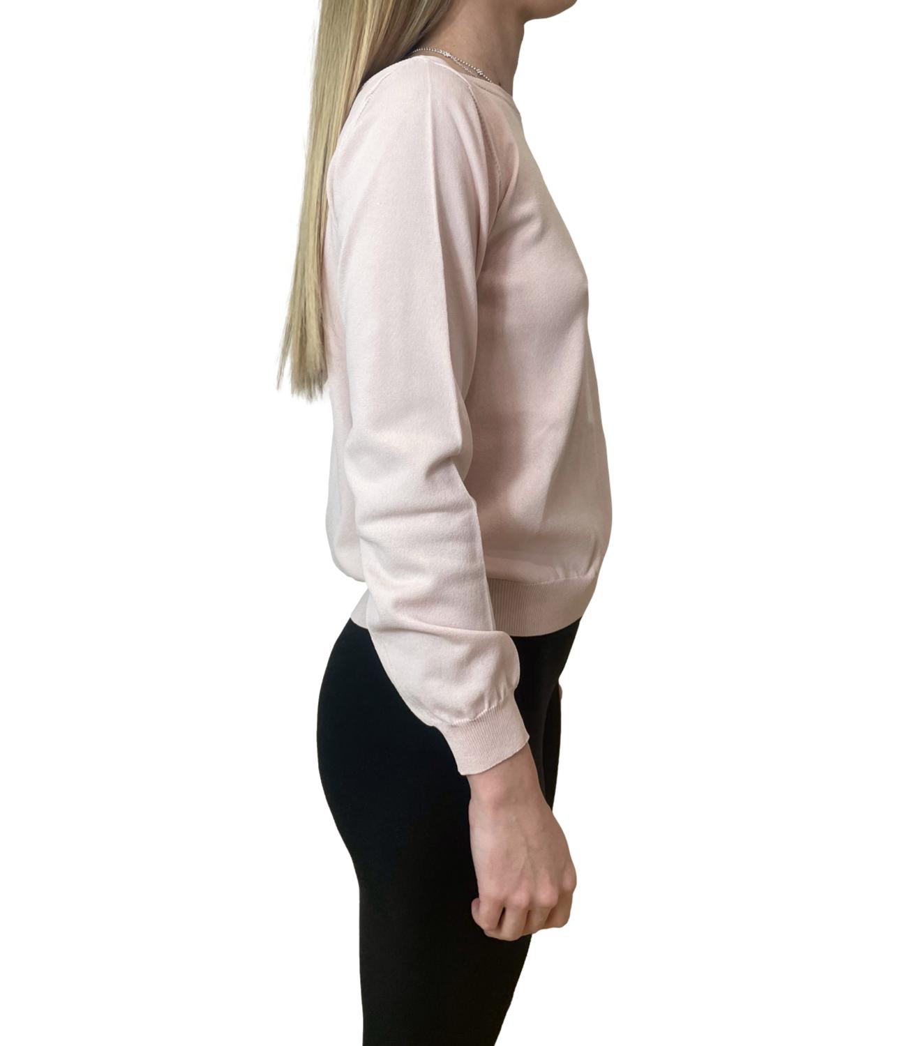 Vicolo Maglia Fiocco Rosa Donna