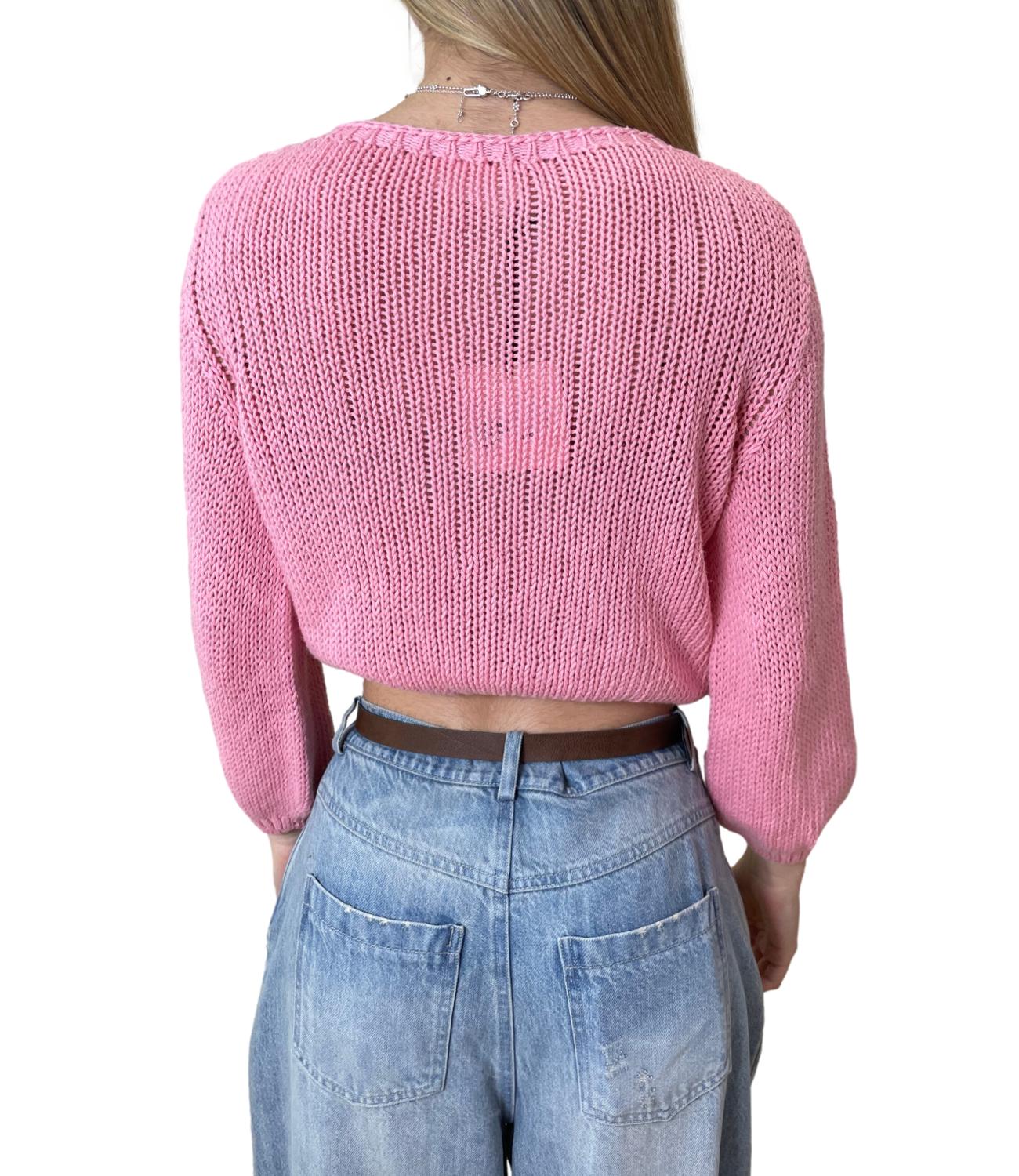 Vicolo Maglia Rosa Donna