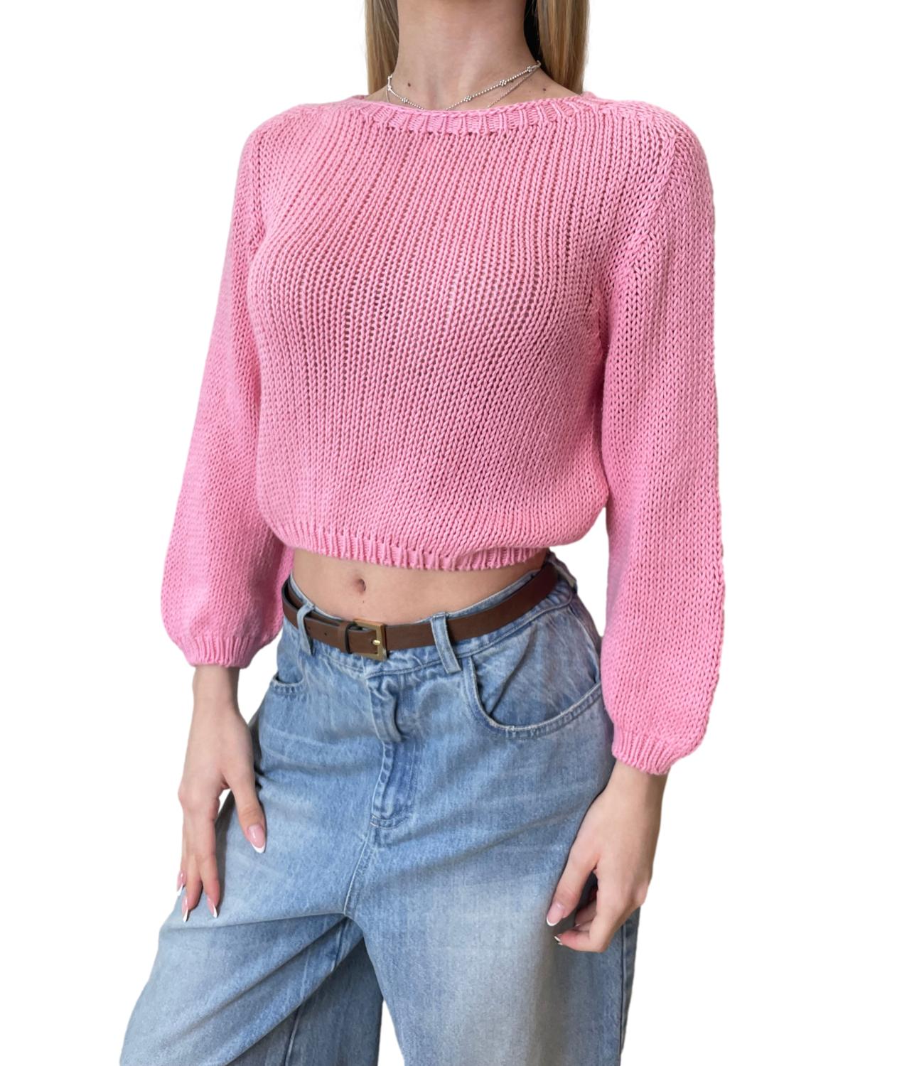 Vicolo Maglia Rosa Donna
