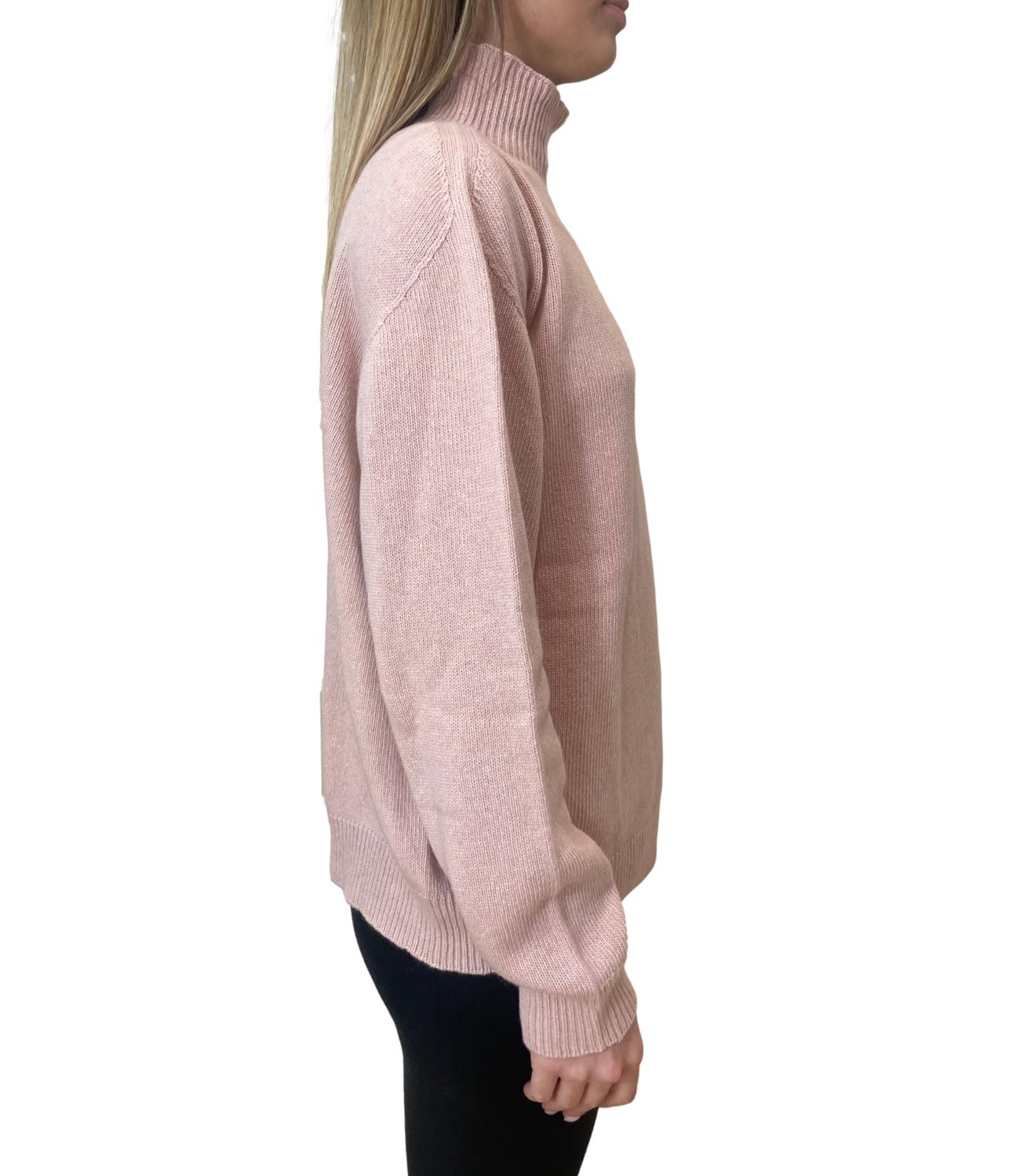 Vicolo Maglia Over Rosa Donna