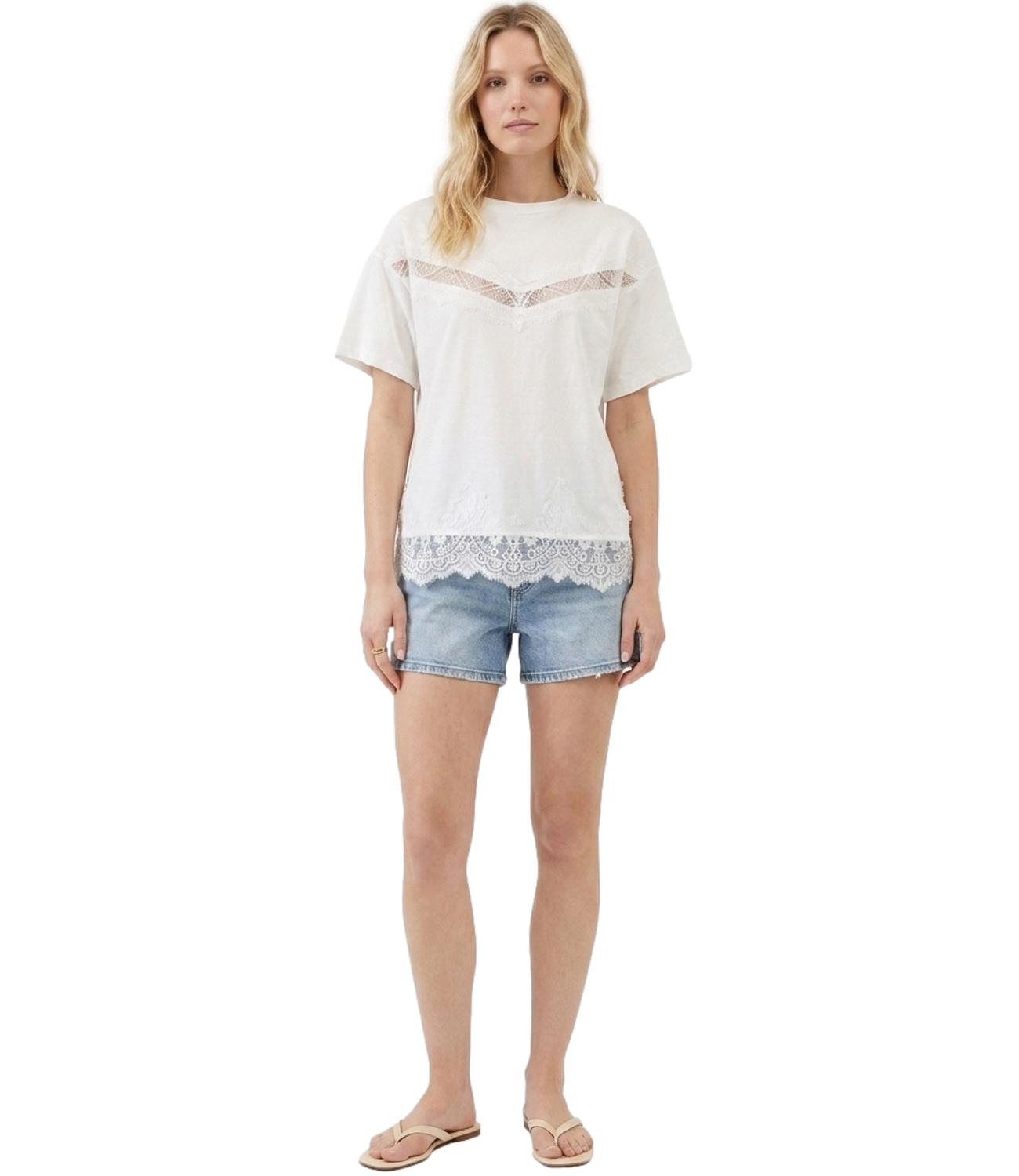 T-Shirt Vicolo RAB0979 Donna - Bianco