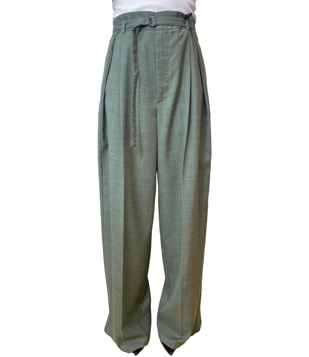 Vicolo Pantalone Verde Salvia Donna