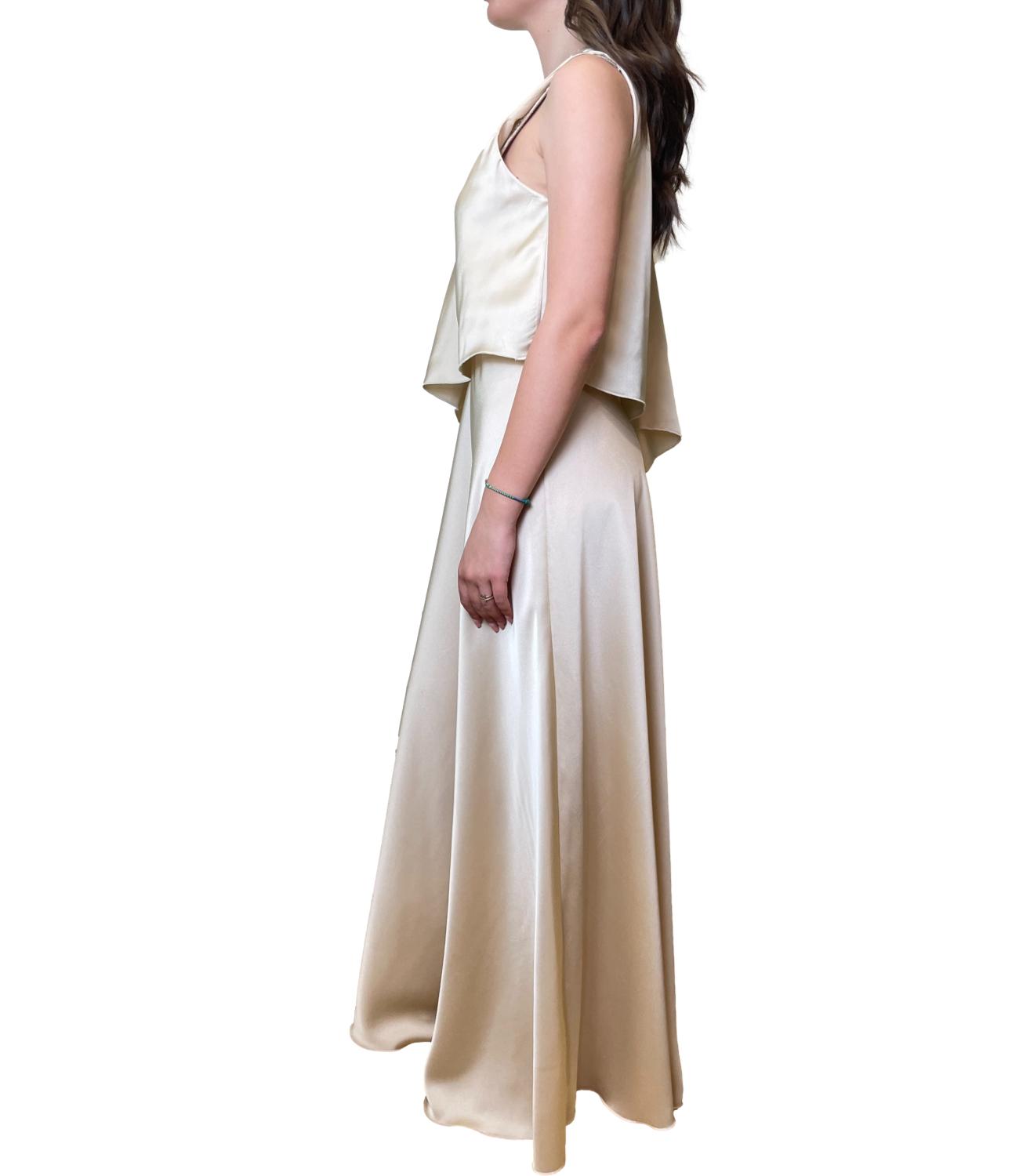 Vicolo Abito Beige Donna