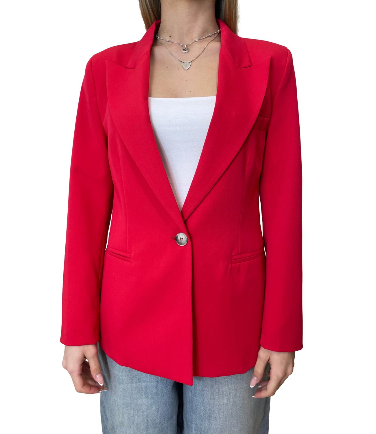 Vicolo Giacca Rosso Donna
