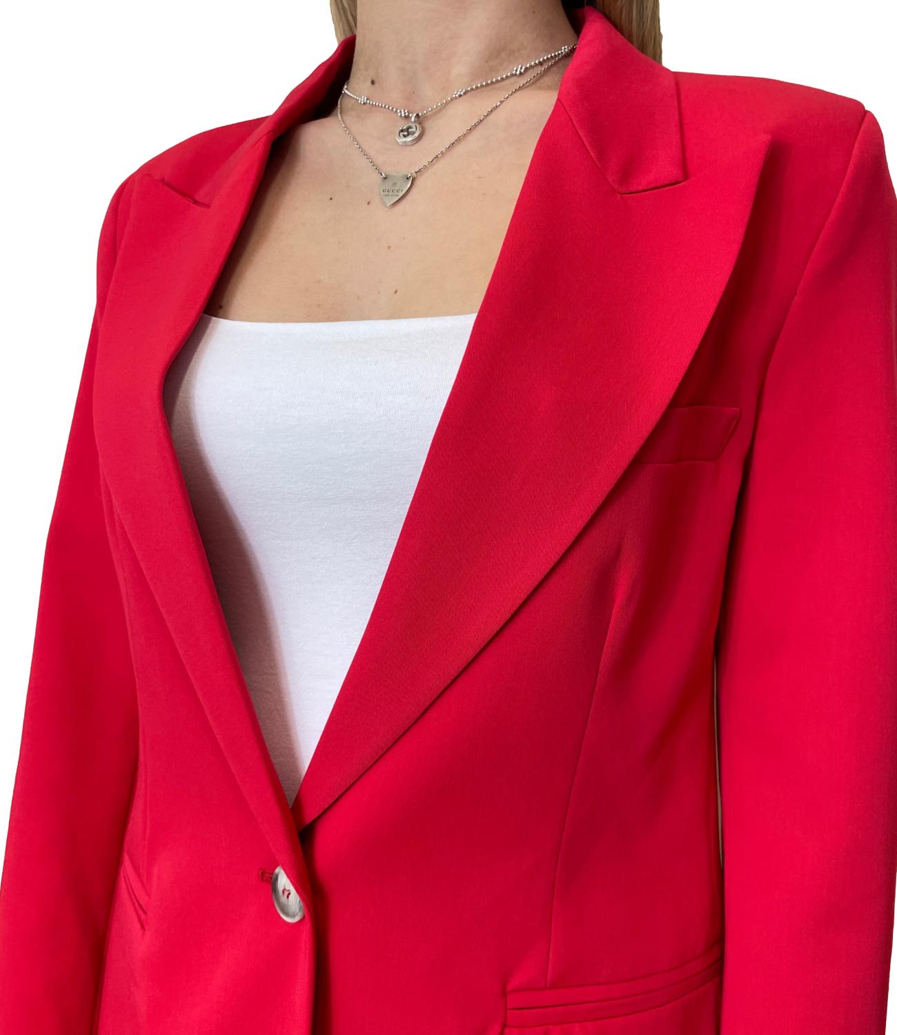 Vicolo Giacca Rosso Donna