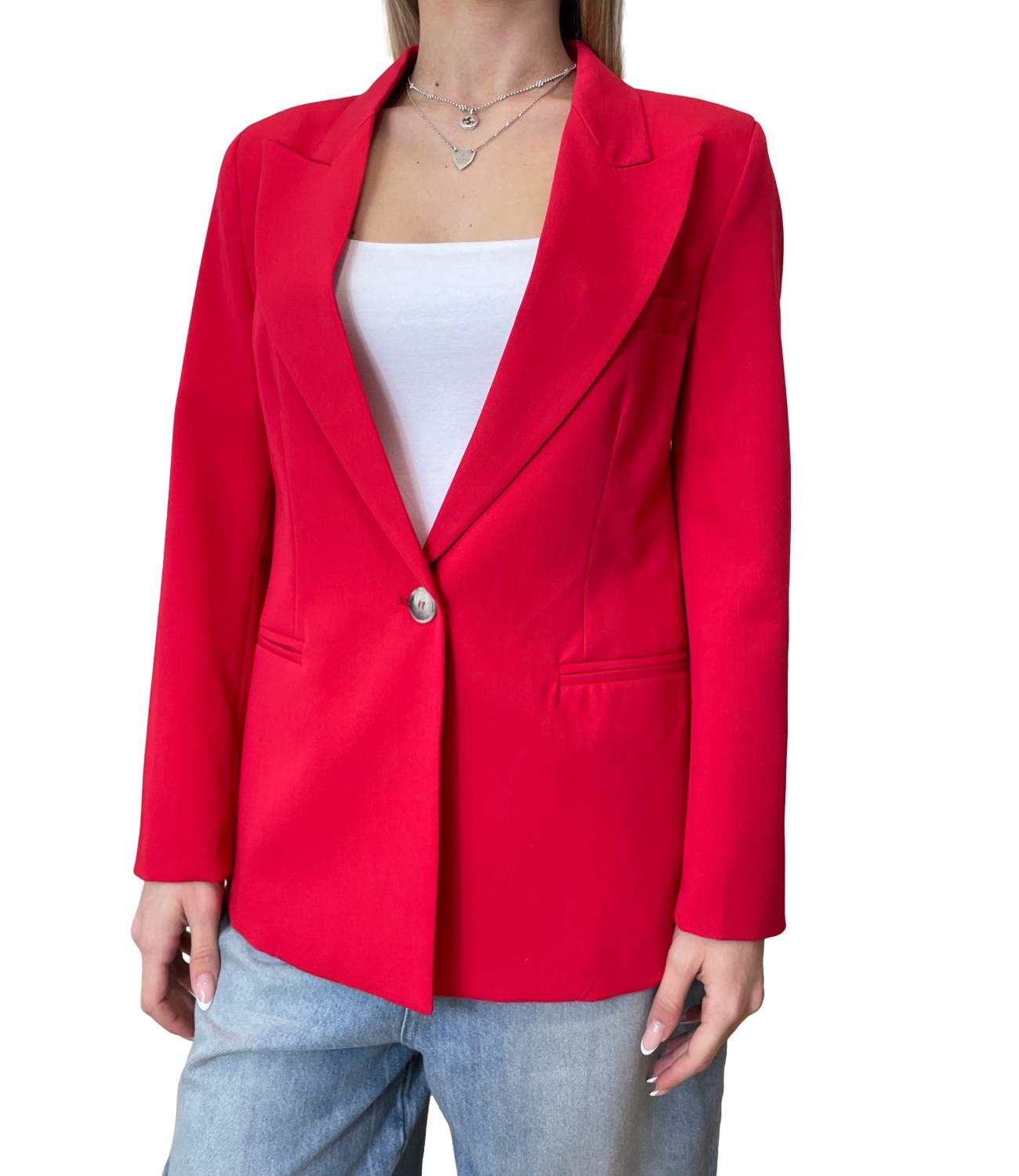 Vicolo Giacca Rosso Donna