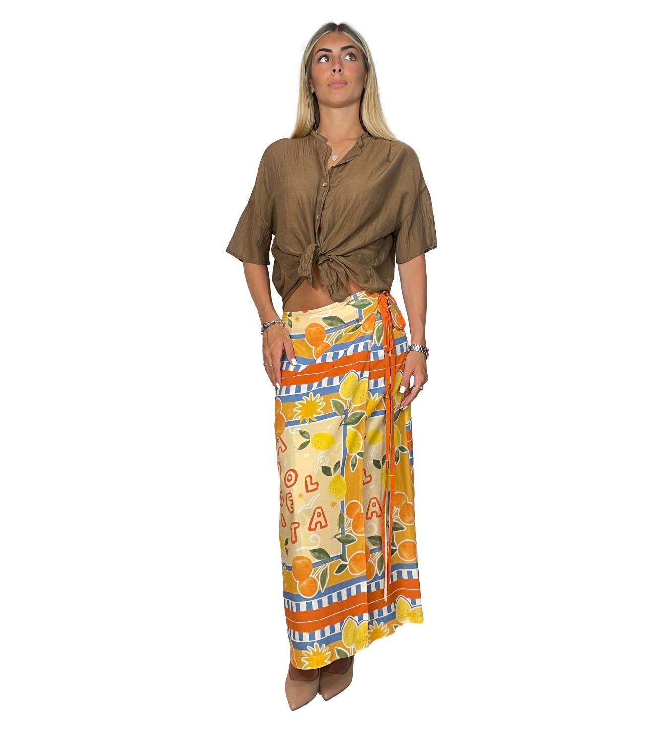 Top Vicolo TAB0670 Donna - Marrone