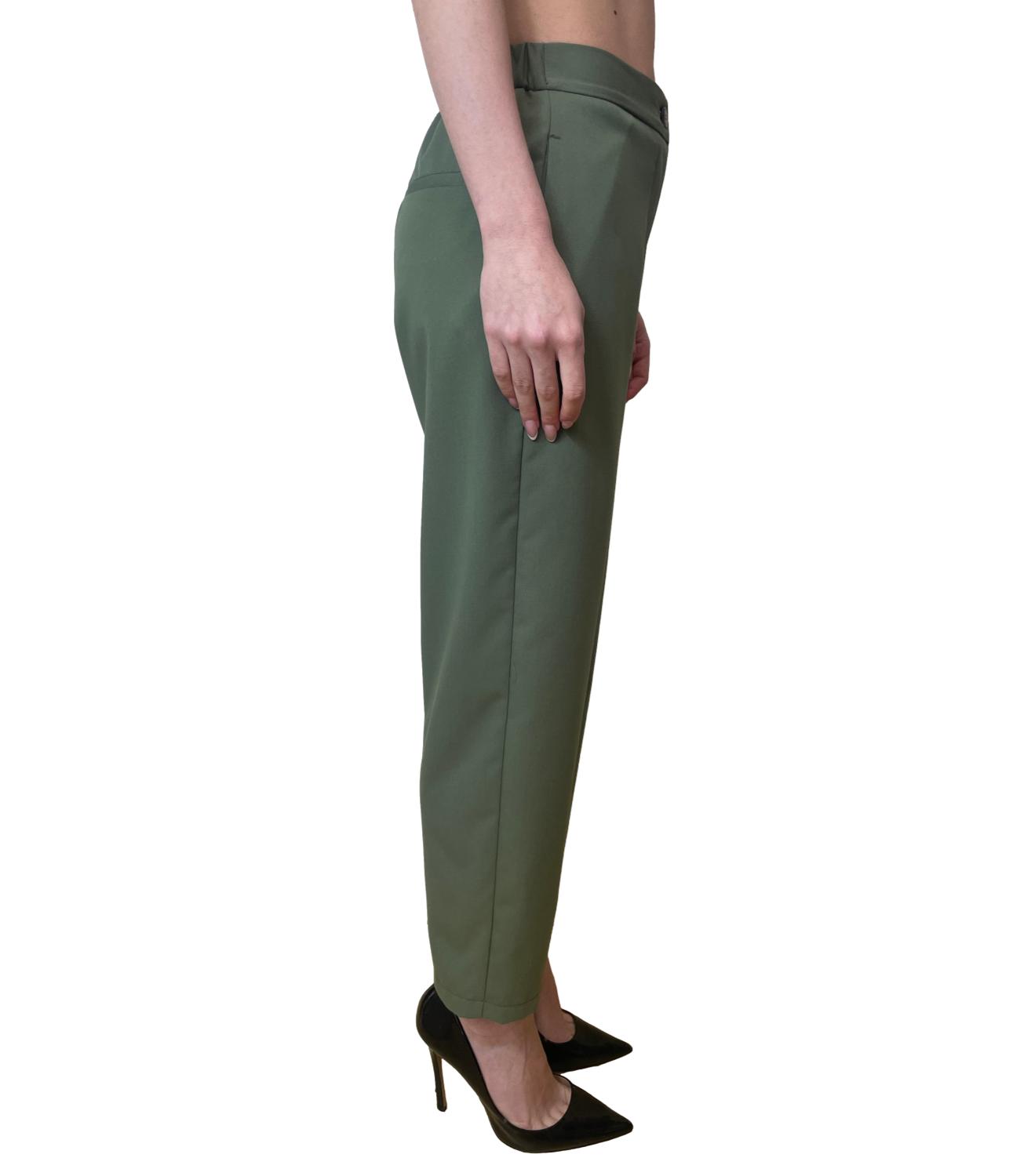 VICOLO pantalone verde donna