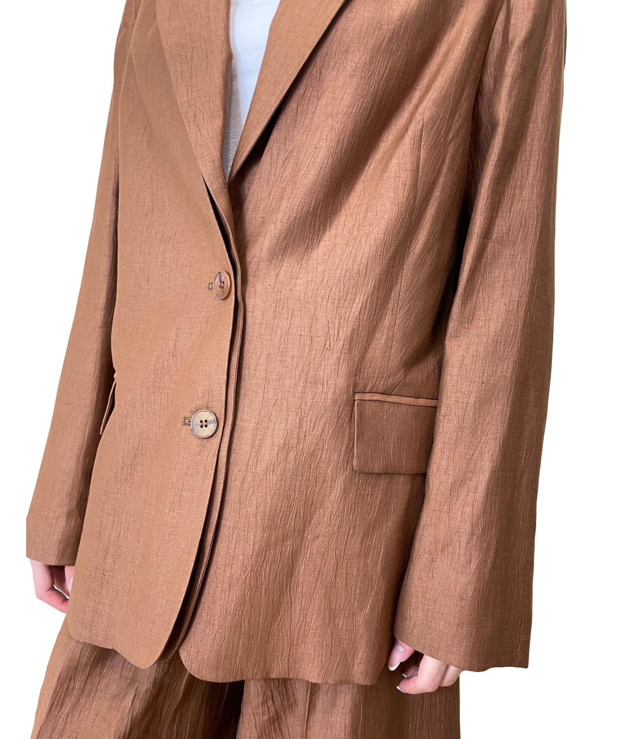 Vicolo Giacca Marrone Donna