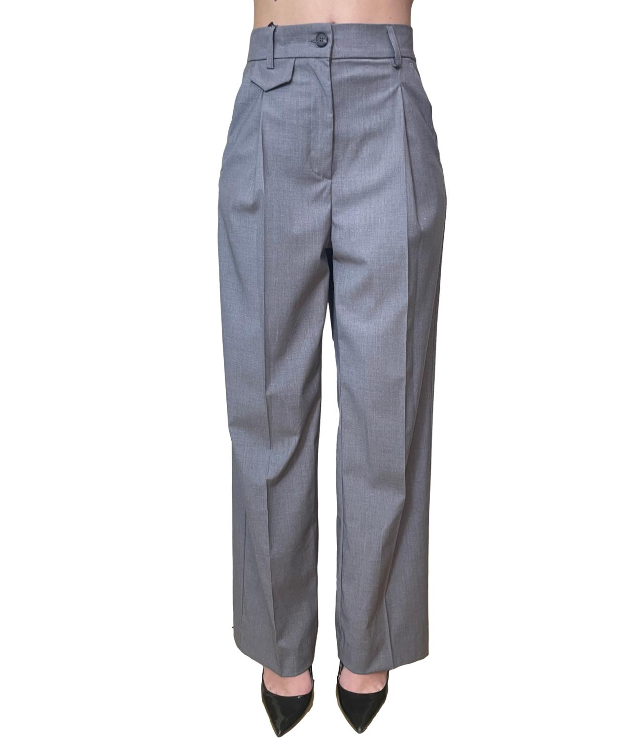 Vicolo Pantalone Grigio Donna