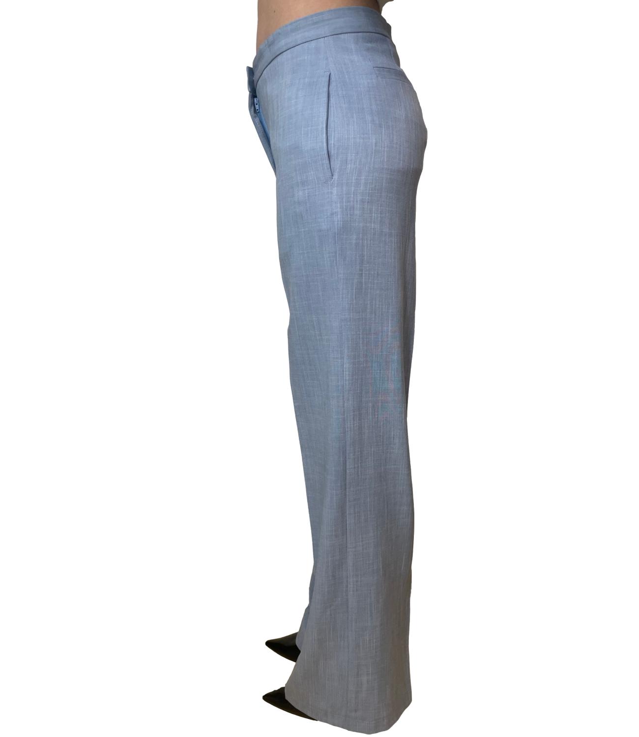 Vicolo Pantalone Celeste Donna