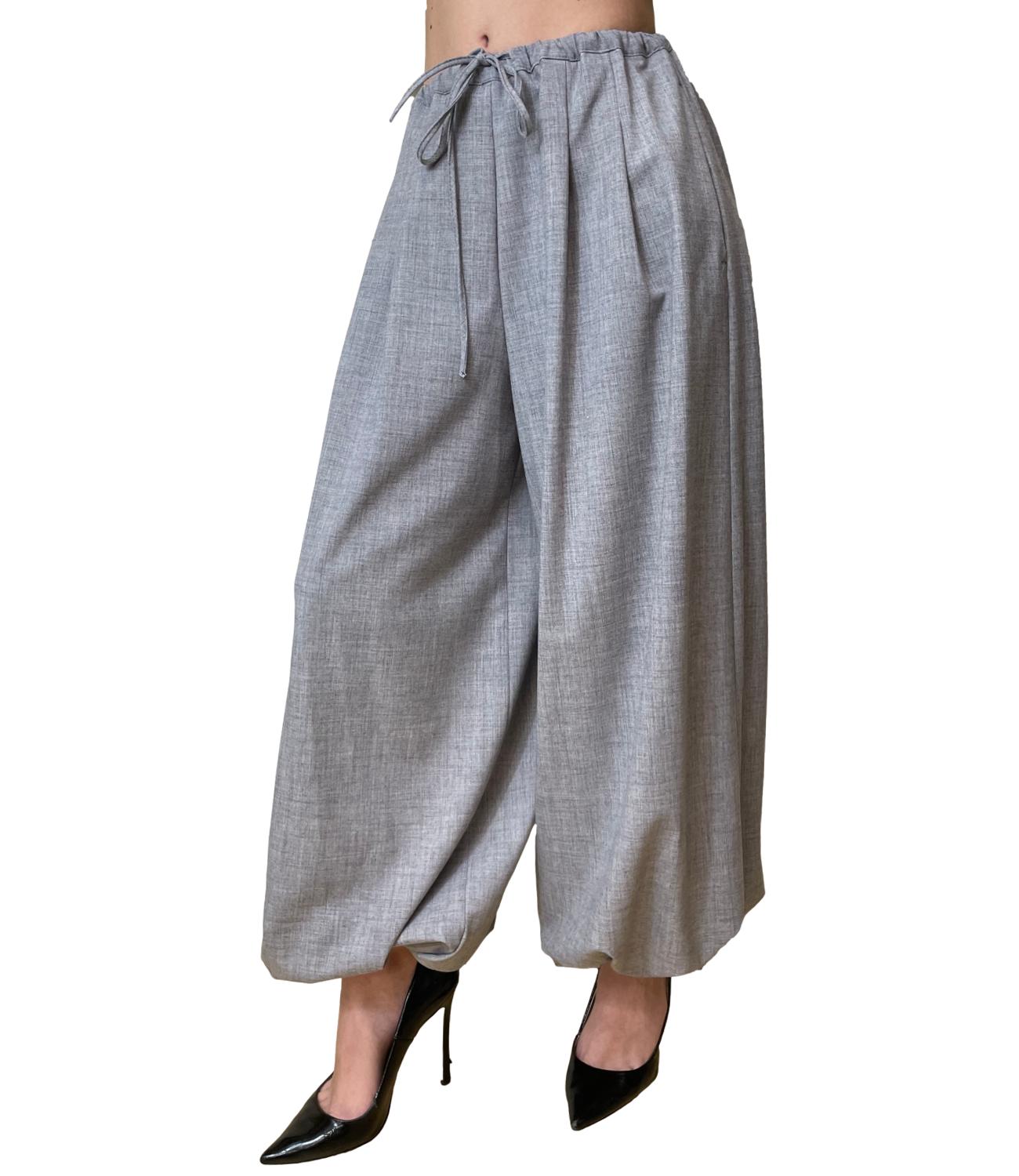 Vicolo Pantalone Grigio Donna