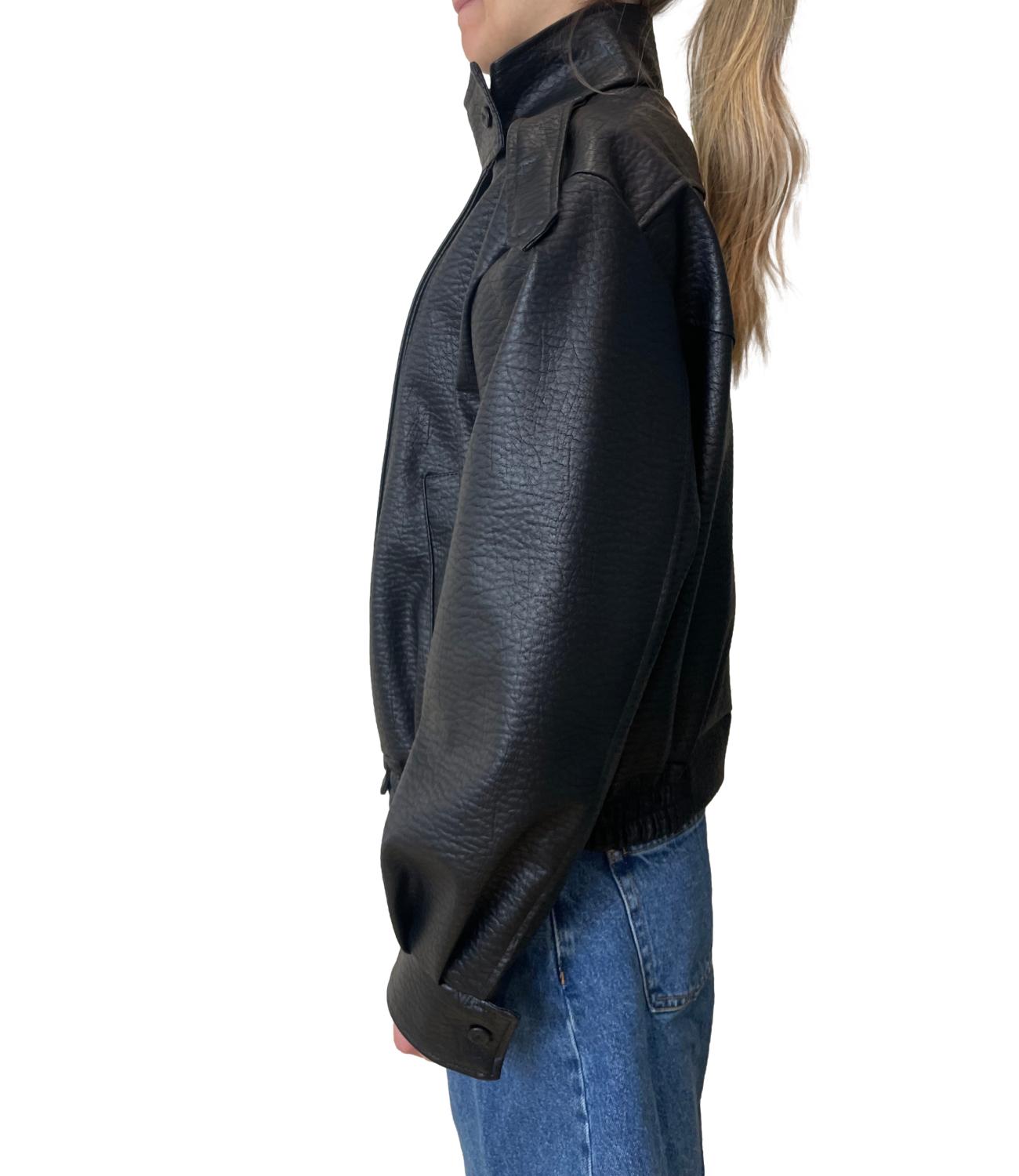 Vicolo Giacca Bomber Nero Donna