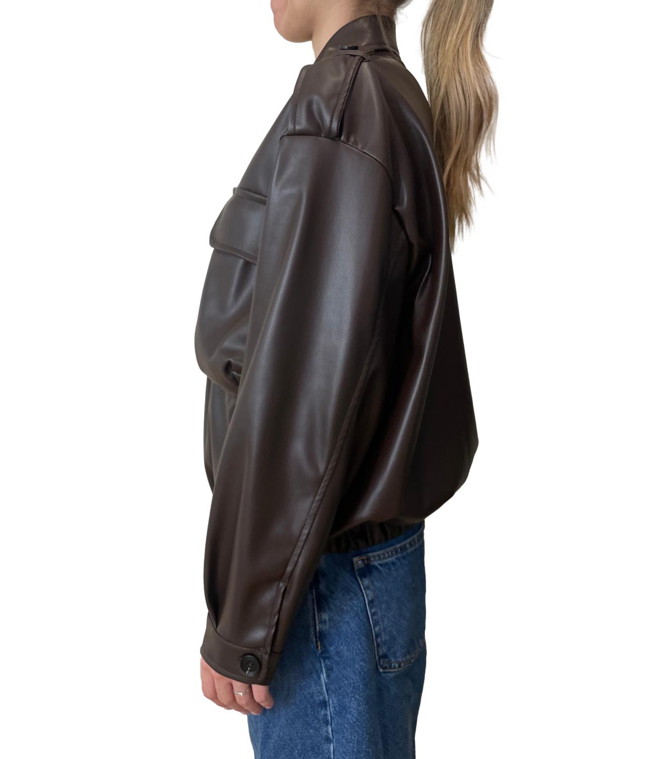 Vicolo Giacca Bomber Moro Donna