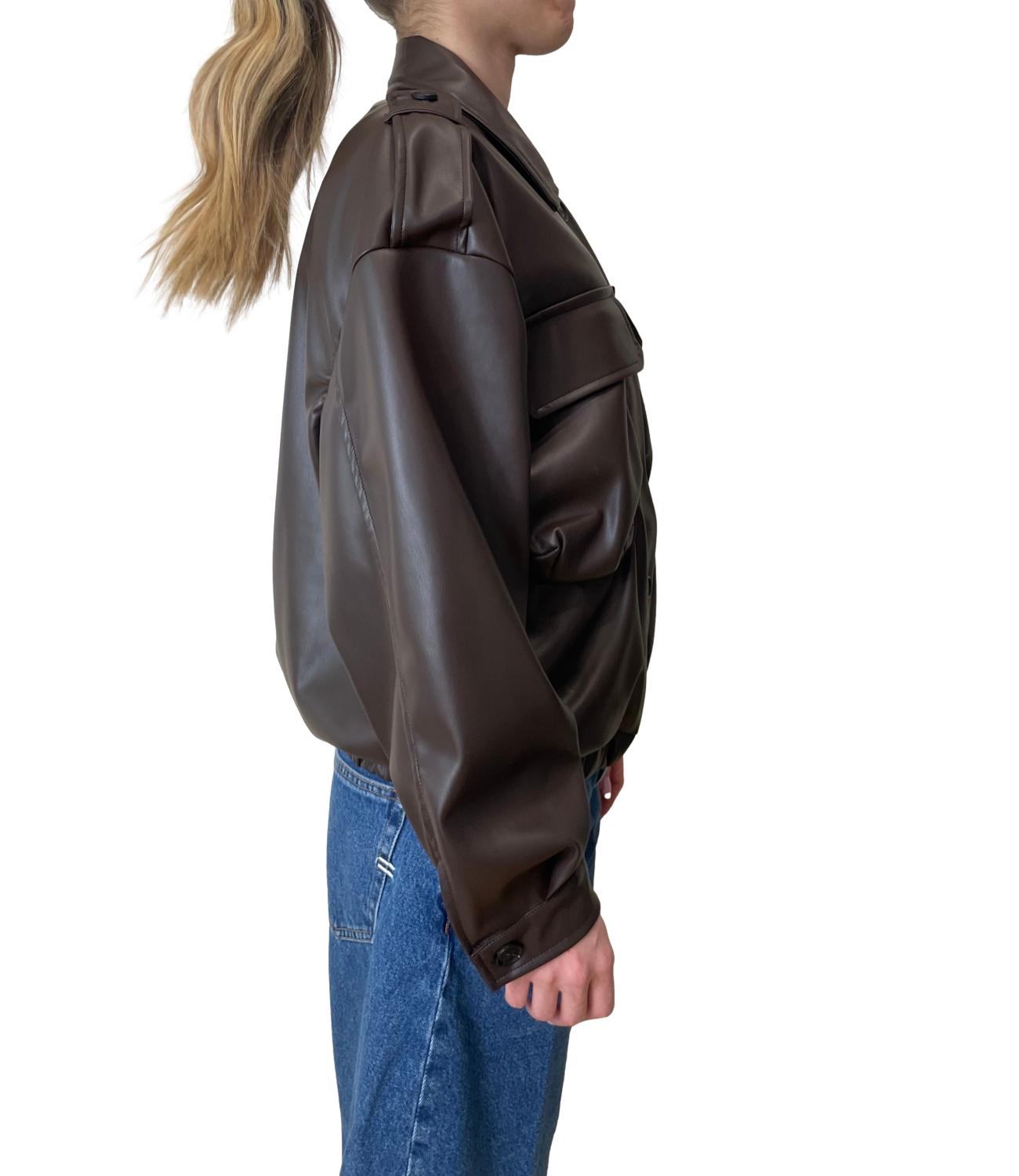 Vicolo Giacca Bomber Moro Donna