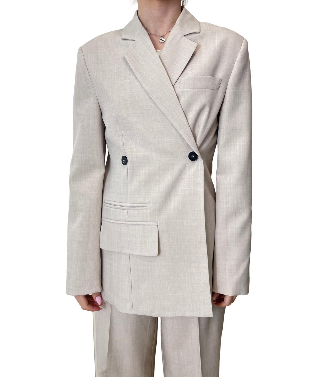 Vicolo Giacca Beige Donna