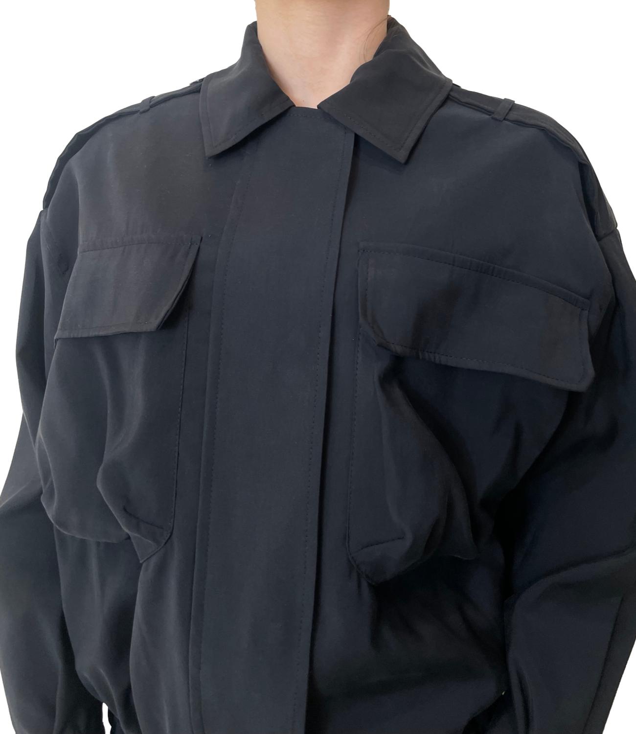 Vicolo Giacca Bomber Nero Donna