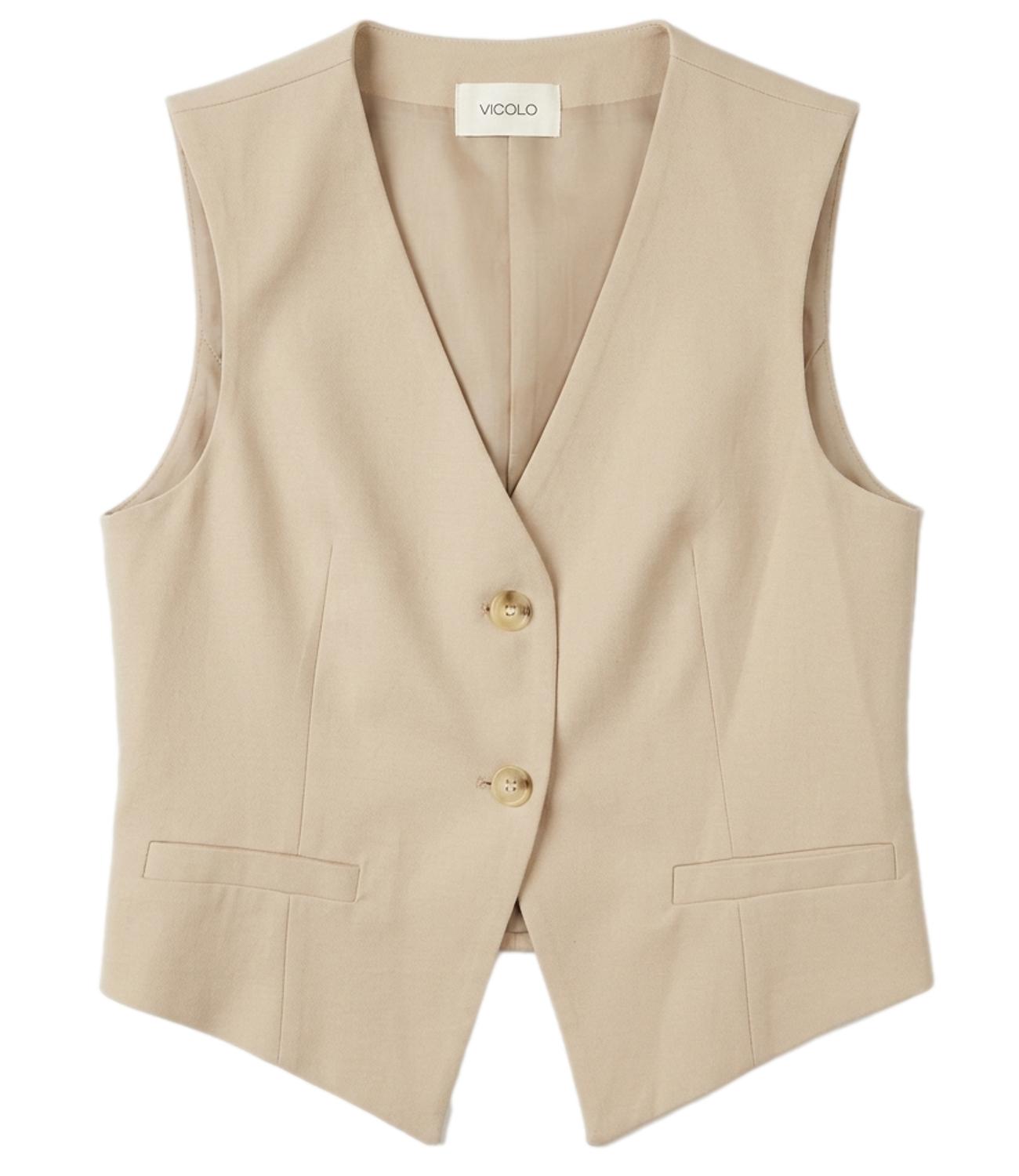 Gilet Vicolo TAB1625 Donna - Sabbia