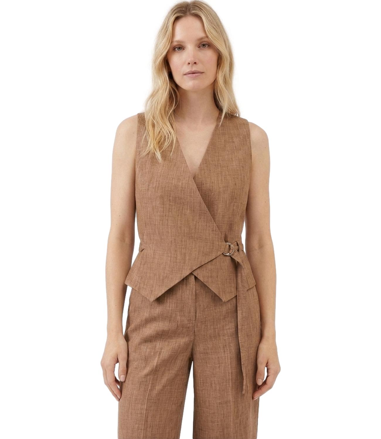 Gilet Vicolo TAB1728 Donna - Marrone