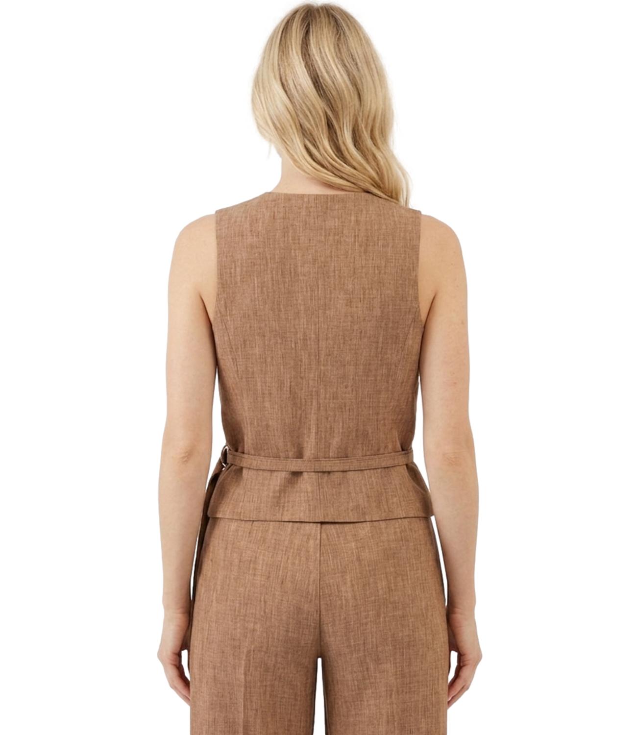 Gilet Vicolo TAB1728 Donna - Marrone