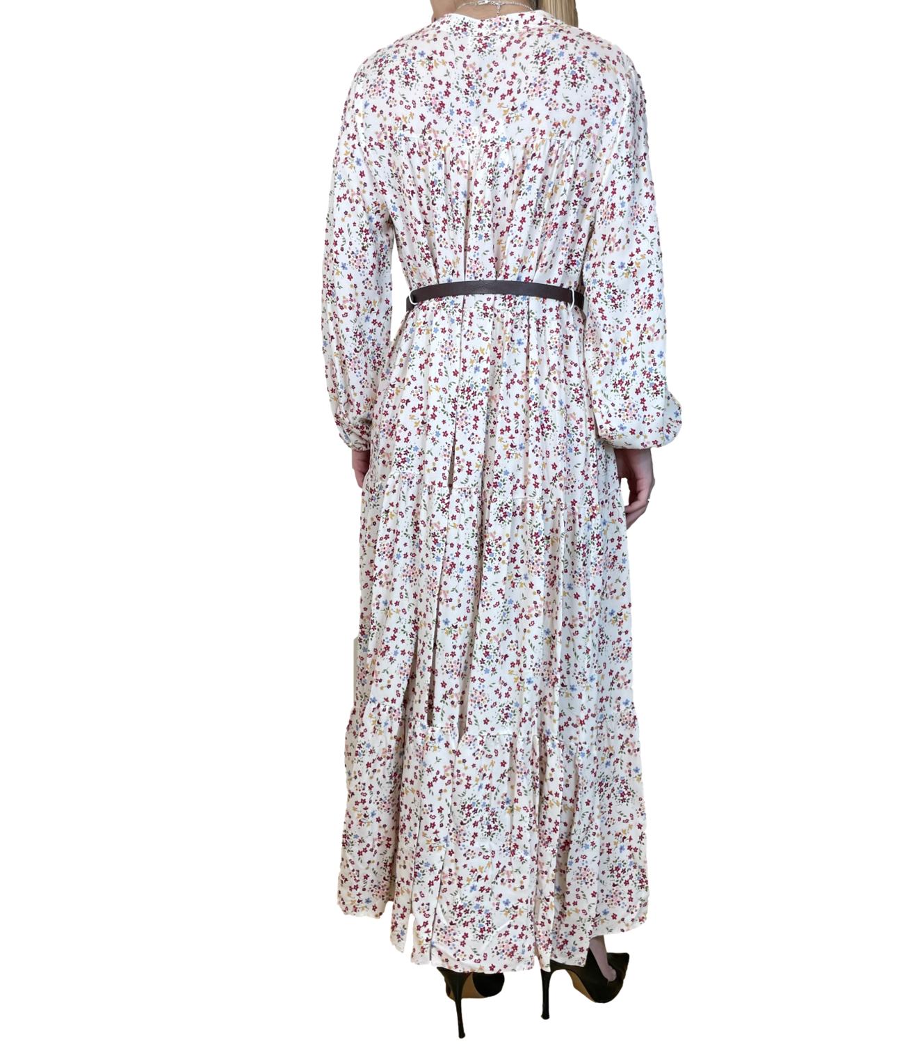 VICOLO abito floreale burro donna