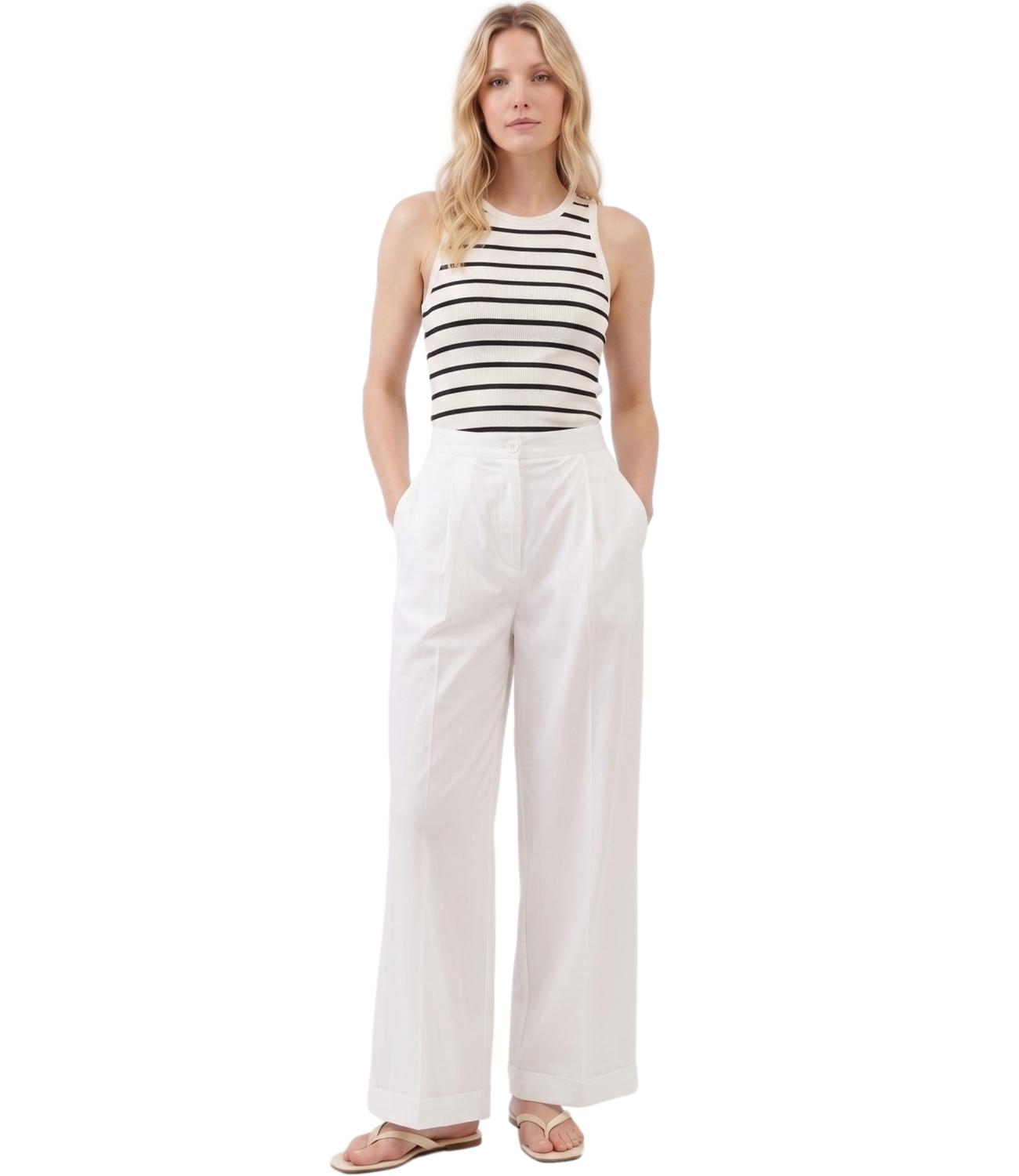 Pantalone Vicolo TAB2001 Donna - Bianco