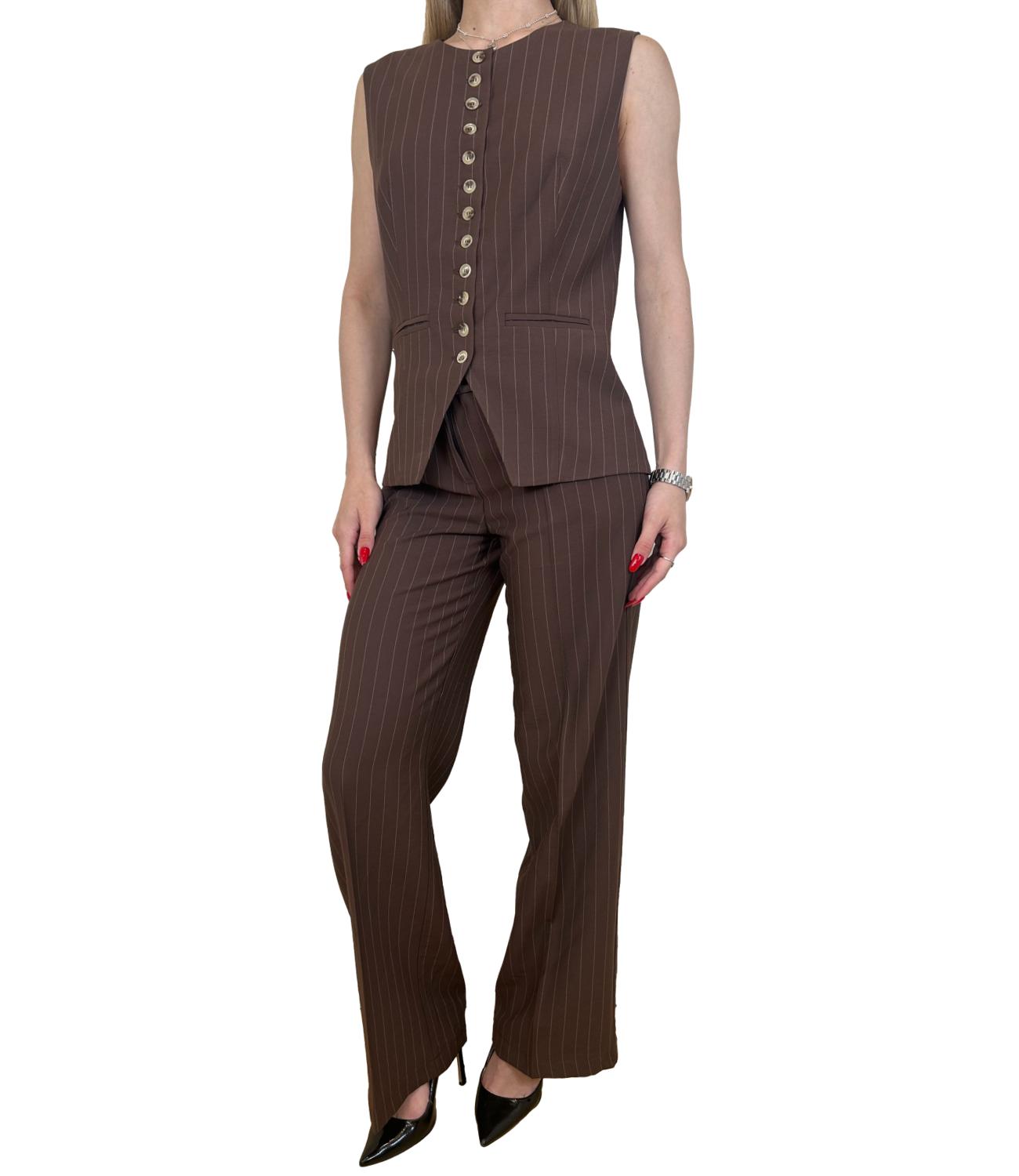 Vicolo Pantalone Moro Gessato Donna